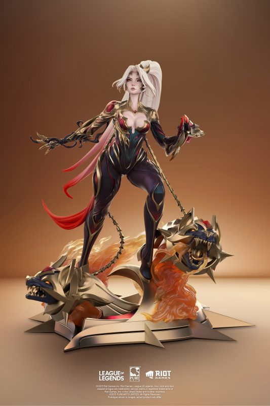 League of Legends 2025 Hall of Fame League Immortal Kai'Sa Cassiopeia 1/6 Figure (Licensed) Statue (GK) -PureArts Studio-KWII-GK