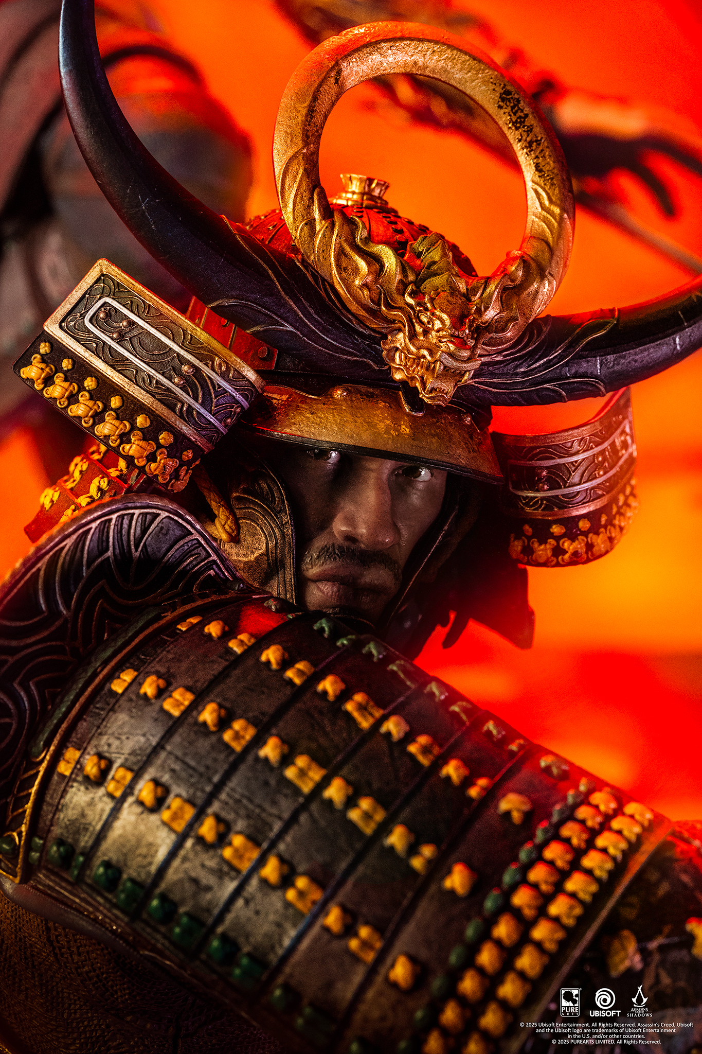  Assassins Creed Shadows Animus NAOE & Yasuke 1/4  Statue (GK)(Licensed) (Licensed)-CCSTOYS-KWII-GK