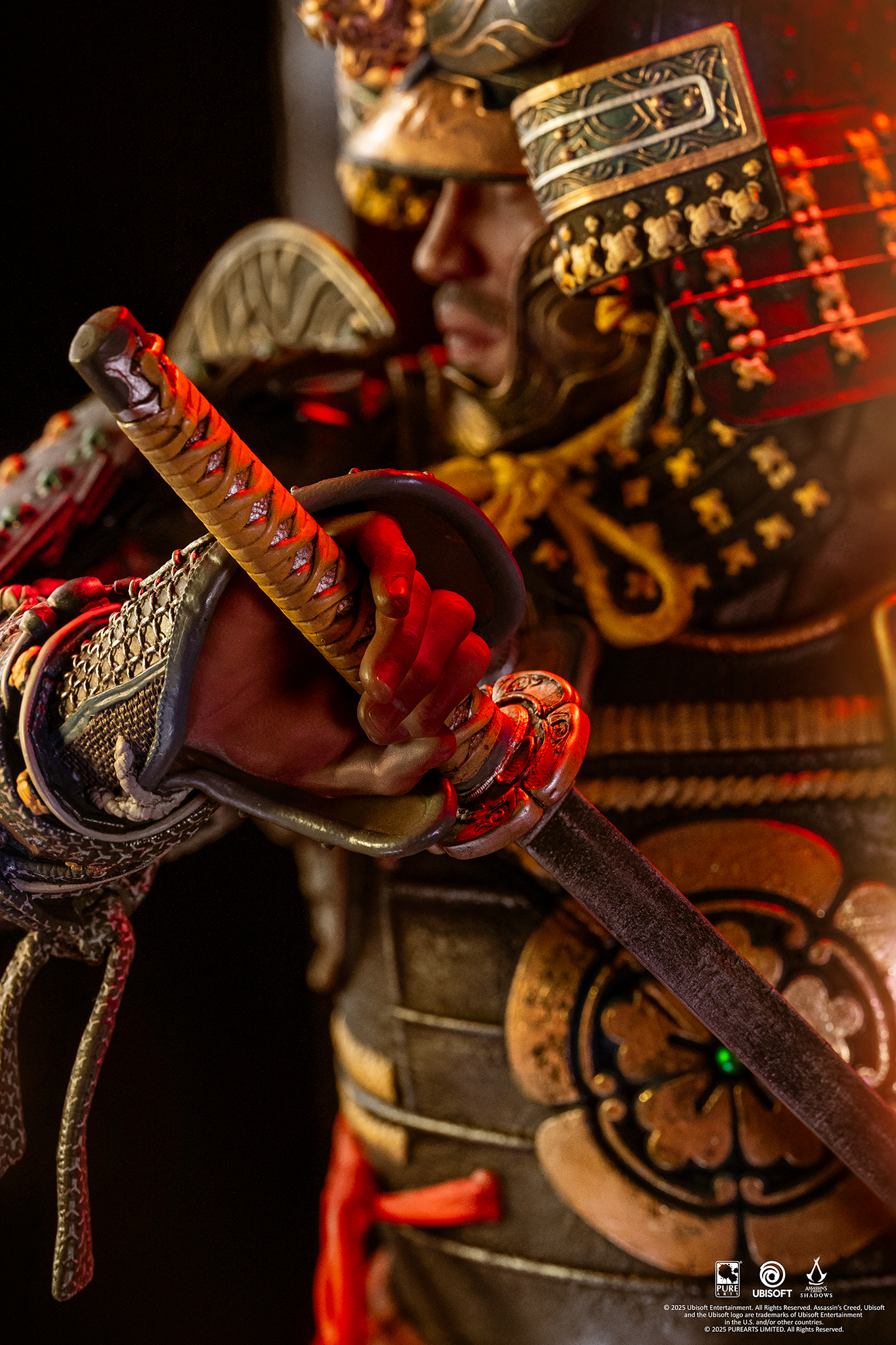  Assassins Creed Shadows Animus NAOE & Yasuke 1/4  Statue (GK)(Licensed) (Licensed)-CCSTOYS-KWII-GK