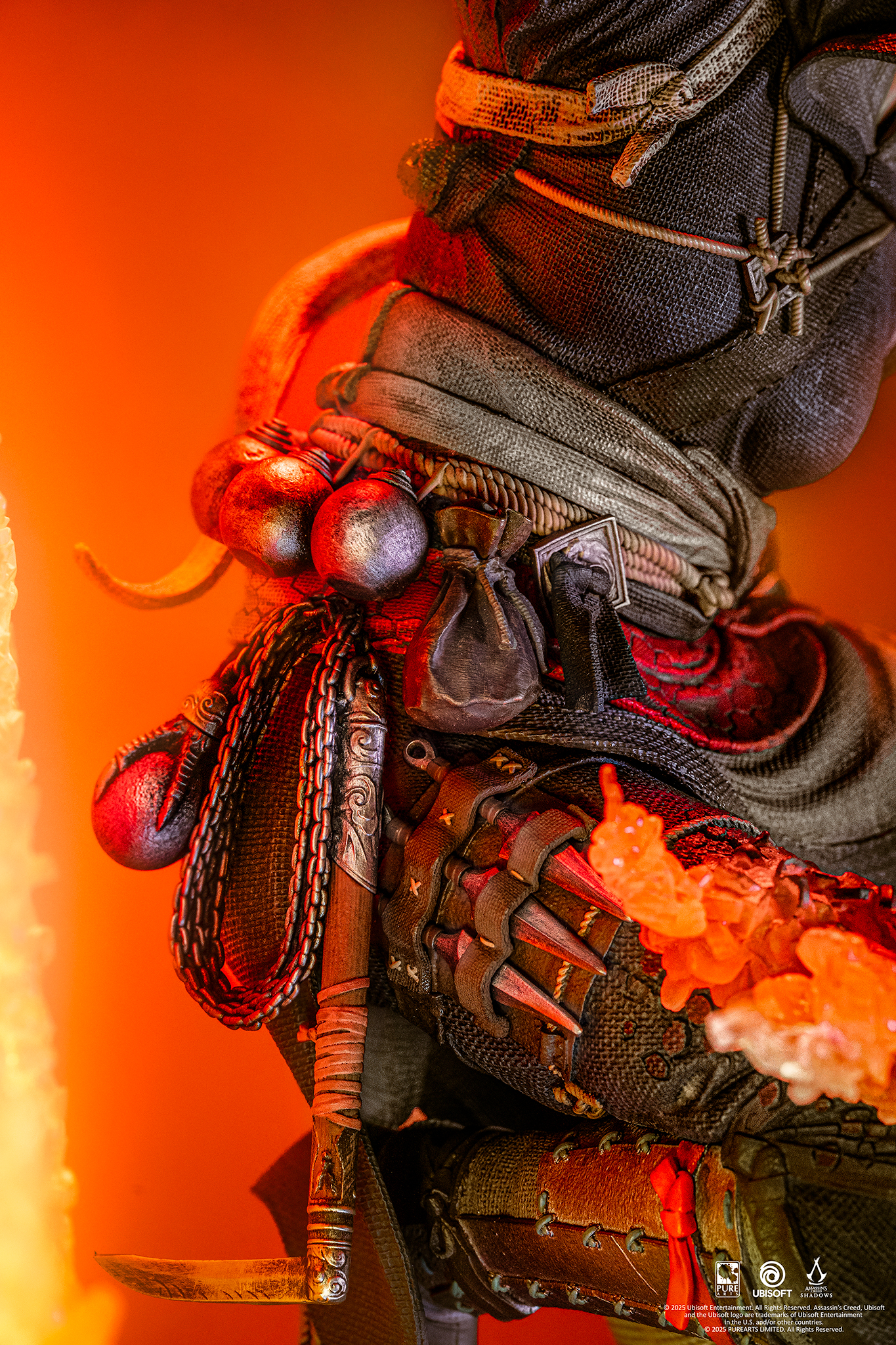  Assassins Creed Shadows Animus NAOE & Yasuke 1/4  Statue (GK)(Licensed) (Licensed)-CCSTOYS-KWII-GK