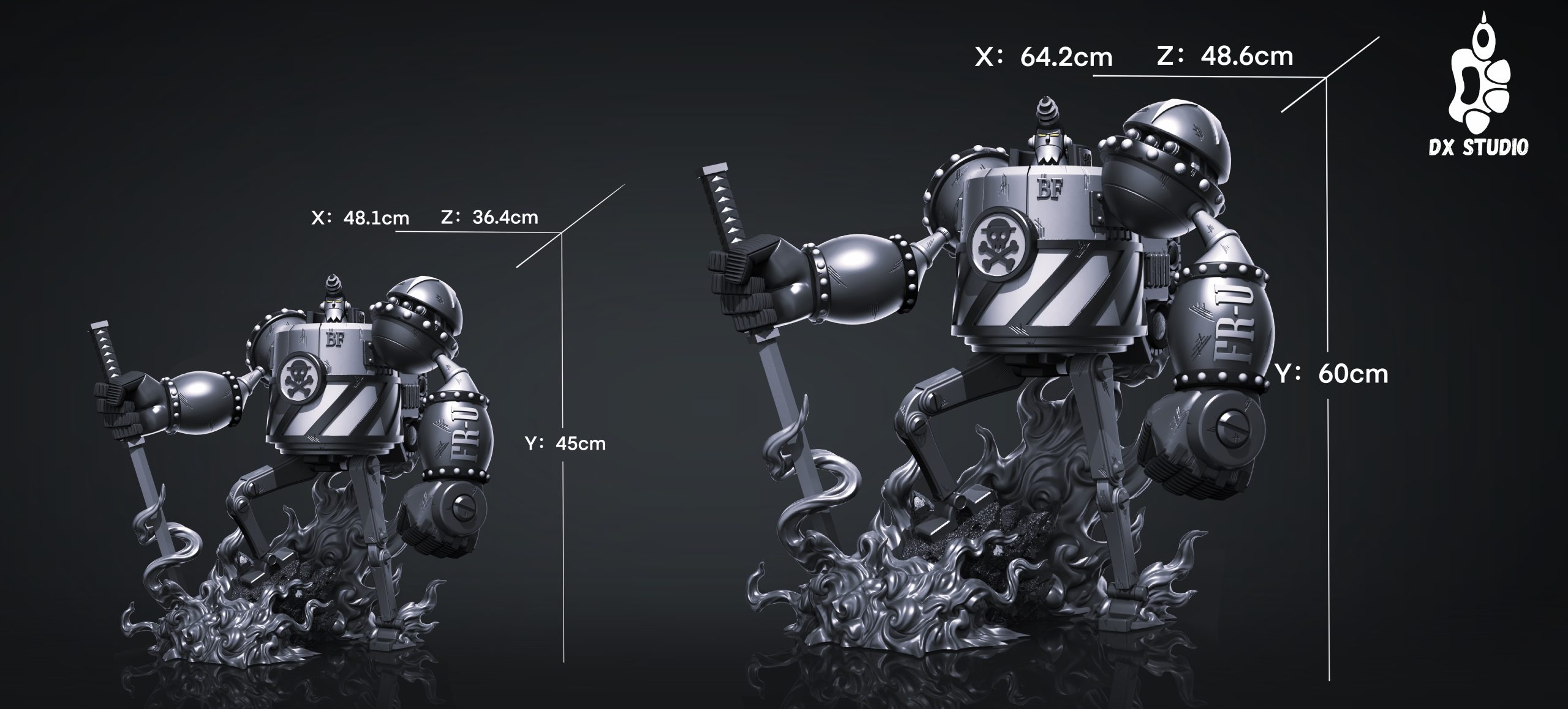 One Piece General Franky 2.0 Statue (GK) - DX Studio 