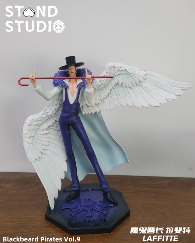 One Piece Blackbeard Pirates #9 Laffitte Statue (GK) -Stand Studio