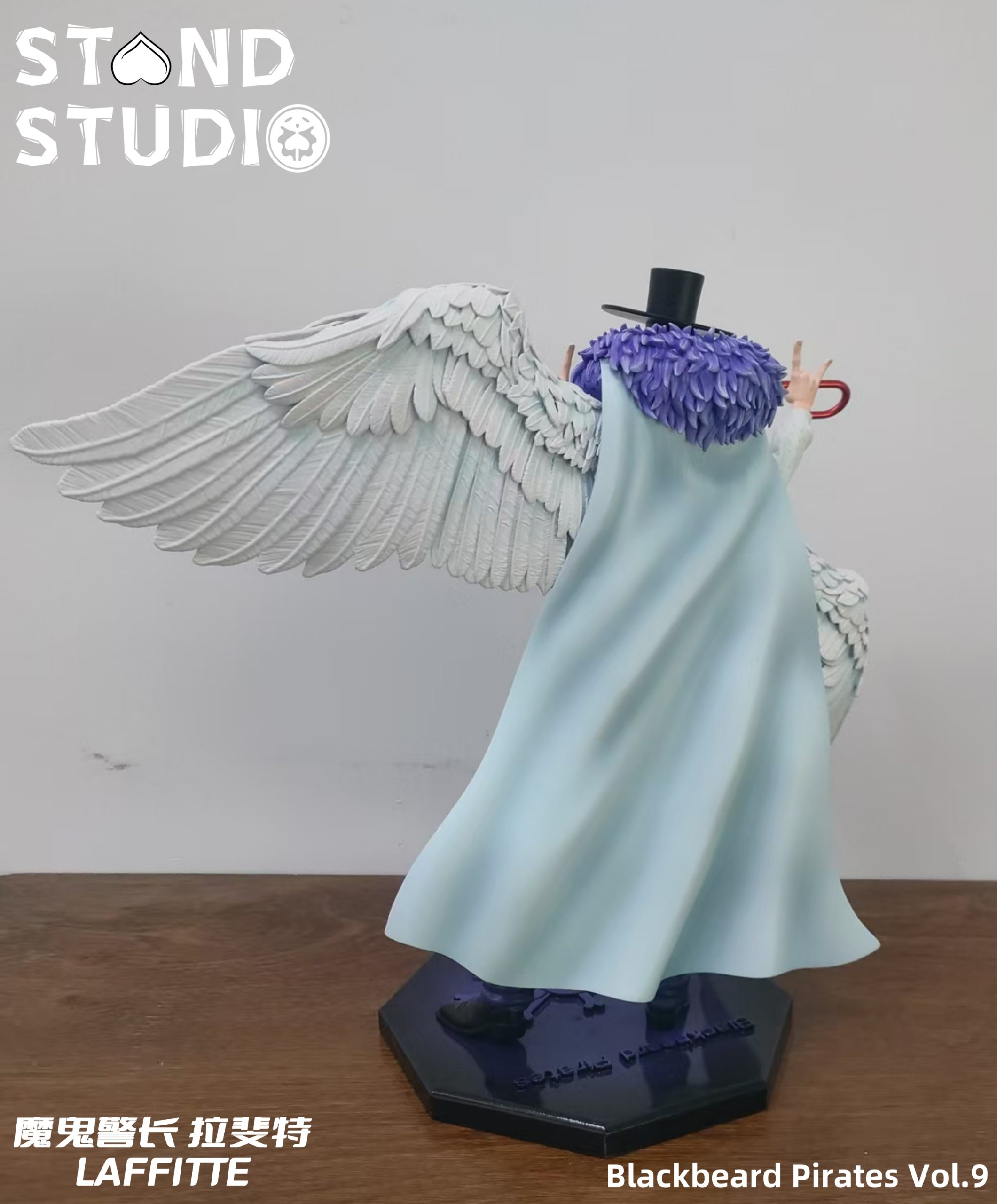 One Piece Blackbeard Pirates #9 Laffitte Statue (GK) -Stand Studio