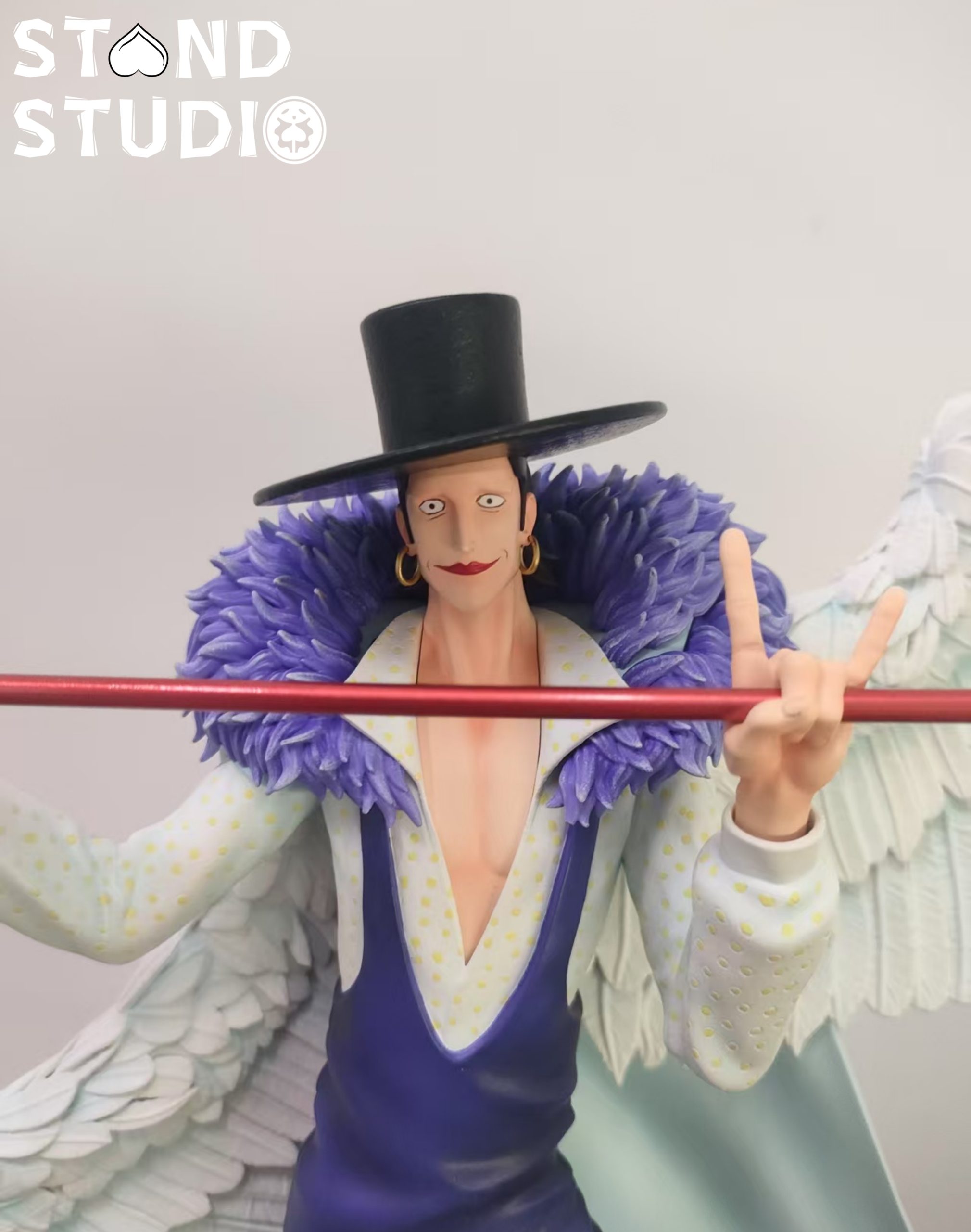 One Piece Blackbeard Pirates #9 Laffitte Statue (GK) -Stand Studio