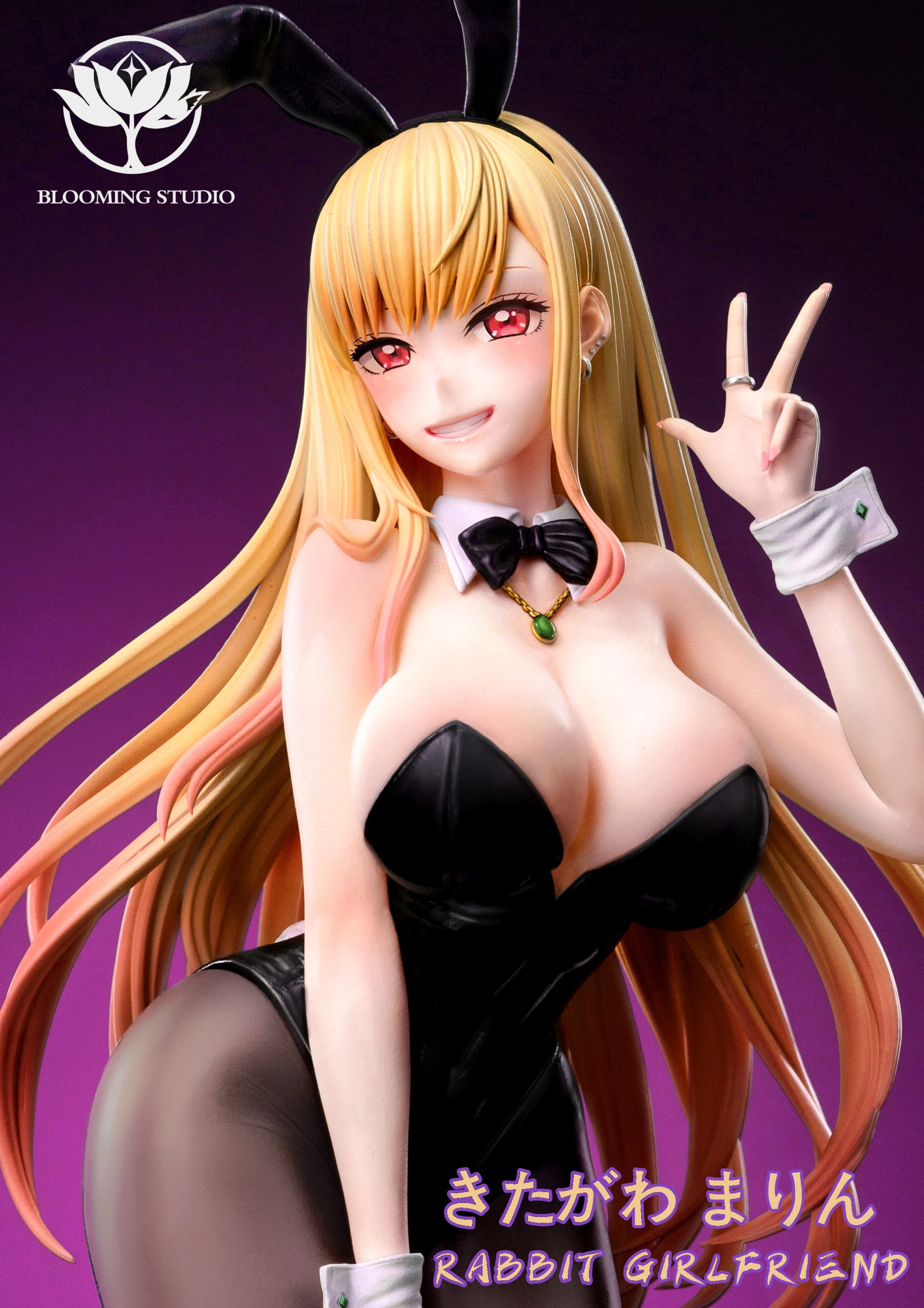 My Dress-Up Darling Marin Kitagawa Bunny Girl Statue (GK) -BLOOMING Studio 