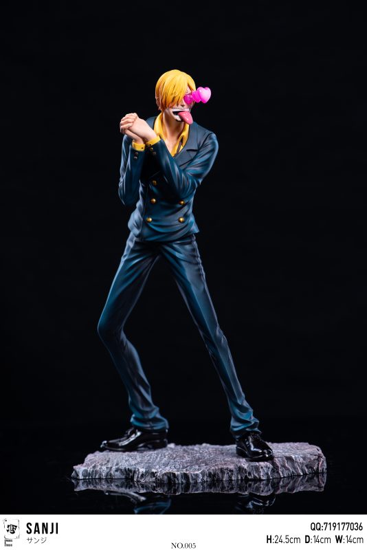 One Piece Straw Hat Crew Resonance Series 05 Sanji Statue (GK) -SPADES K Studio