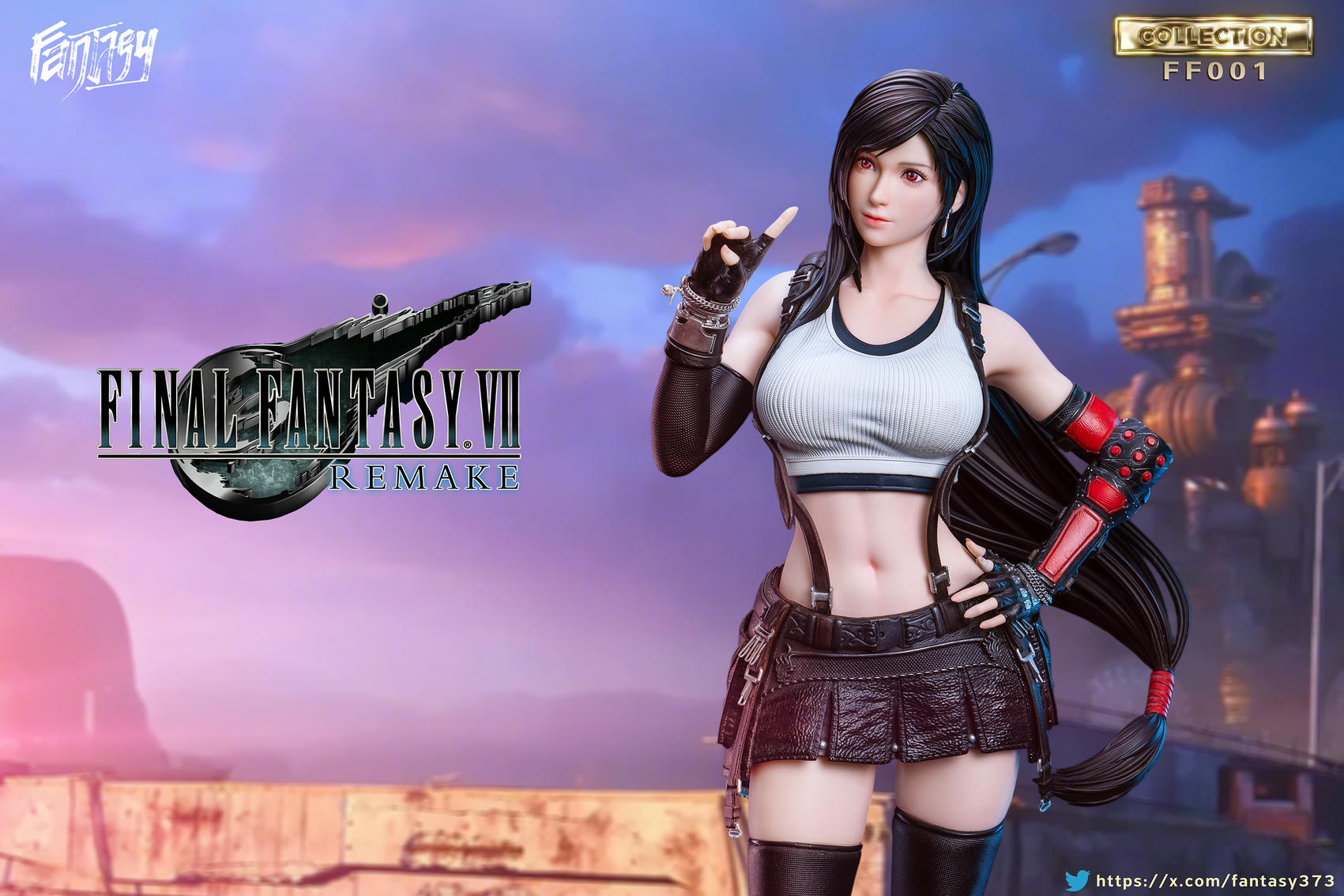 Final Fantasy FF Collector Series 001 Tifa Statue (GK) - FANTASY Studio 