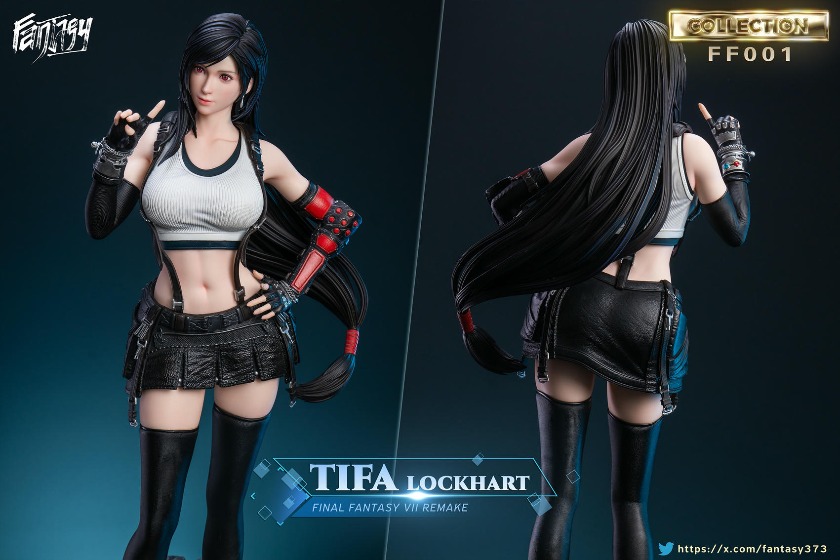 Final Fantasy FF Collector Series 001 Tifa Statue (GK) - FANTASY Studio 