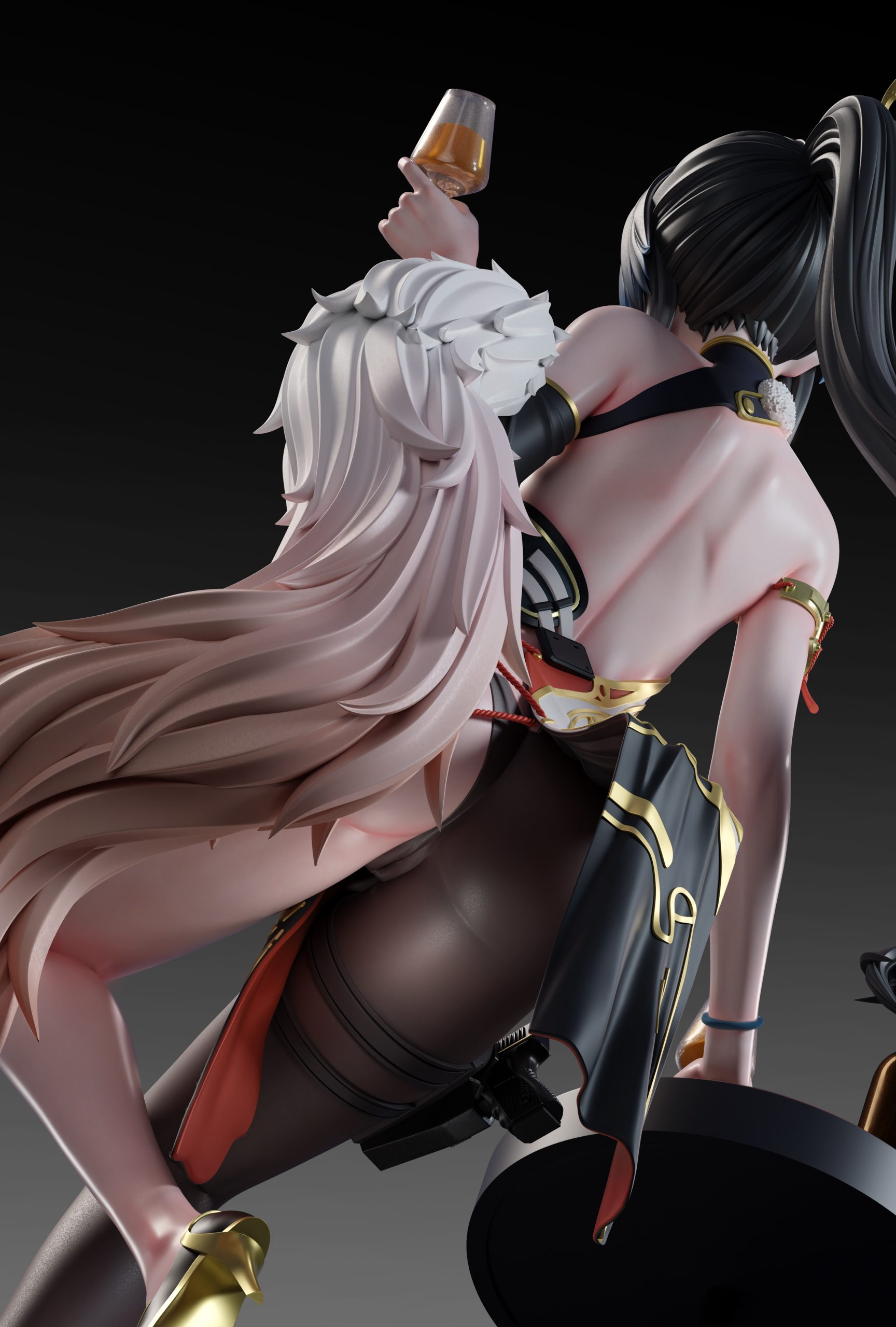 Snowbreak: Containment Zone Katya Elegant Brocade Melody 1/6 Scale Statue (GK) -Whale Studio