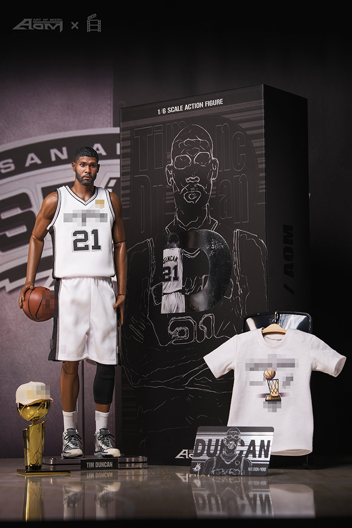 NBA 1/6 Tim Duncan 2014 Championship Set Statue (GK) -AOM TOYS Studio 