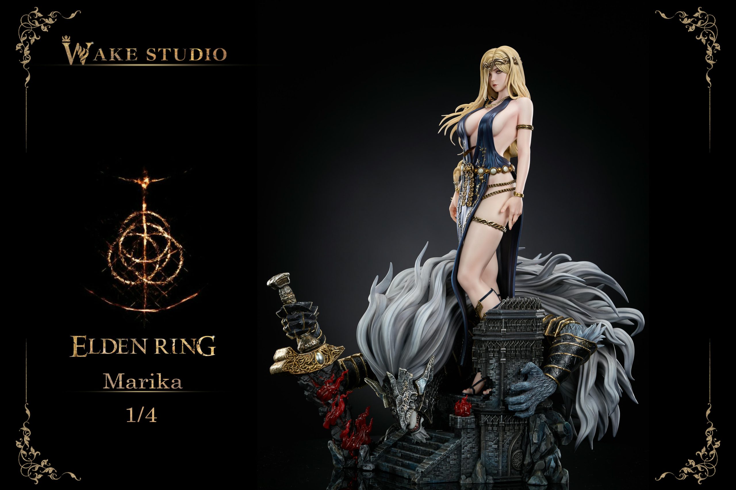 Elden Ring Marika Statue (GK) -Wake Studio