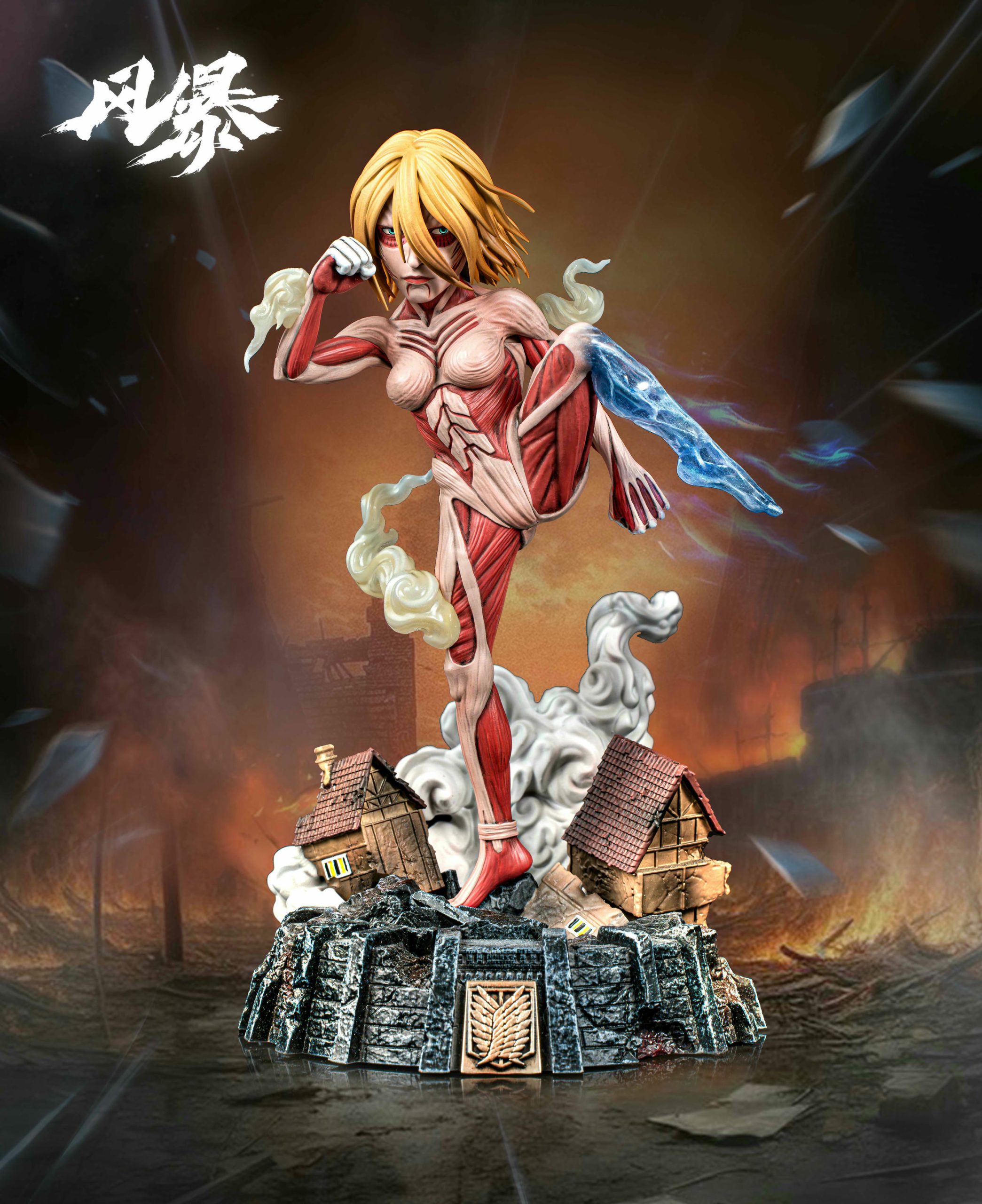 Attack on Titan 03 WCF Female Titan Statue (GK) - Feng Bao Studio 