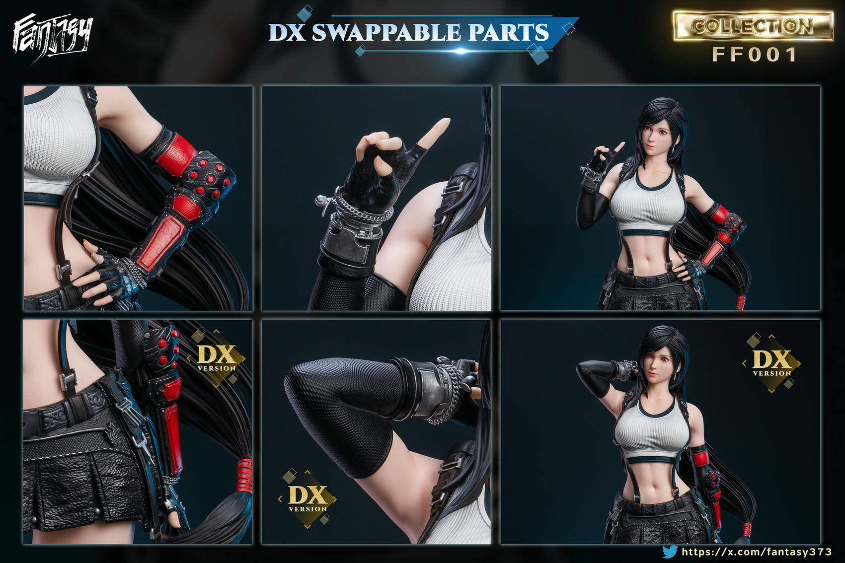 Final Fantasy FF Collector Series 001 Tifa Statue (GK) - FANTASY Studio 