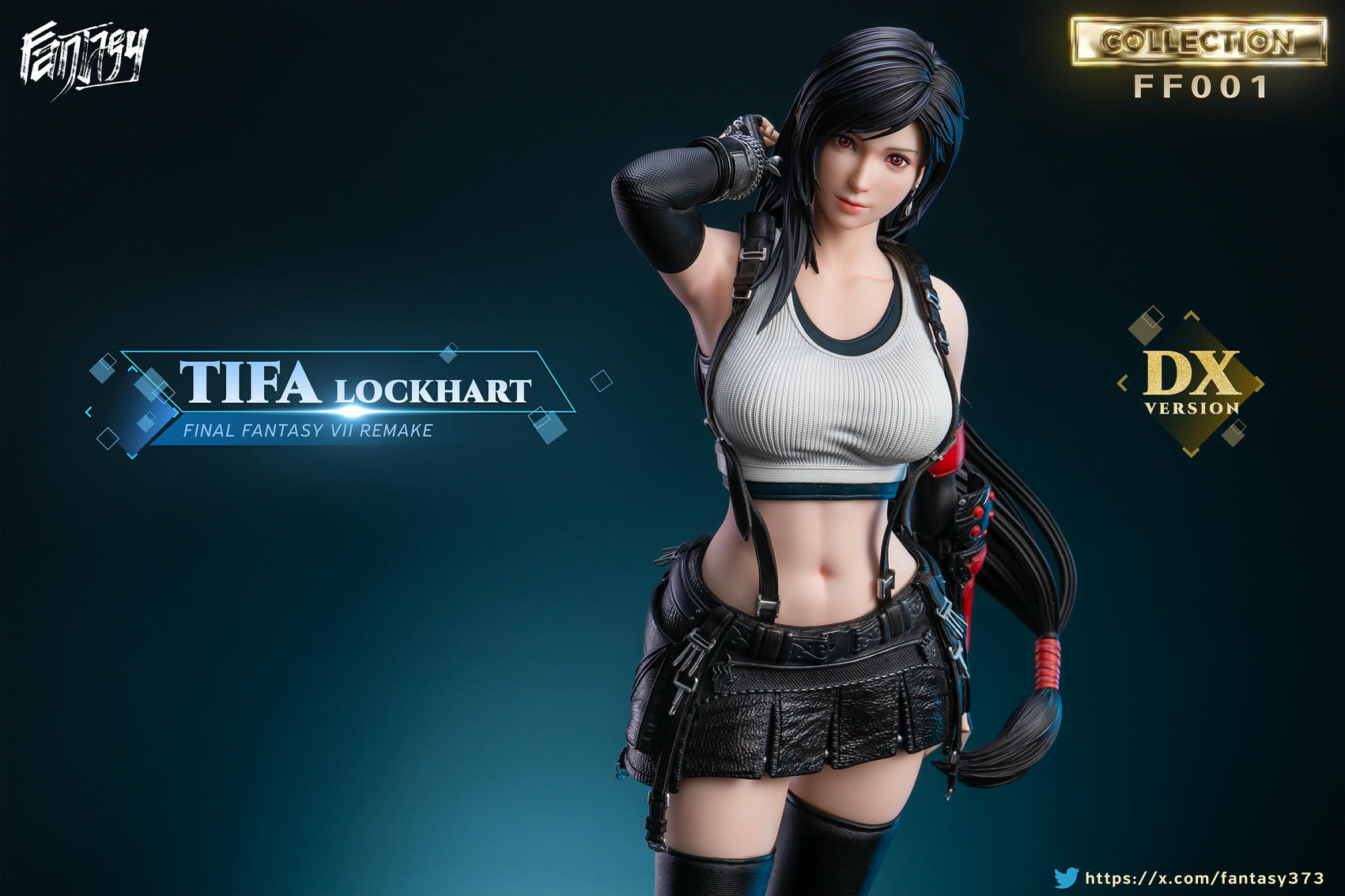 Final Fantasy FF Collector Series 001 Tifa Statue (GK) - FANTASY Studio 
