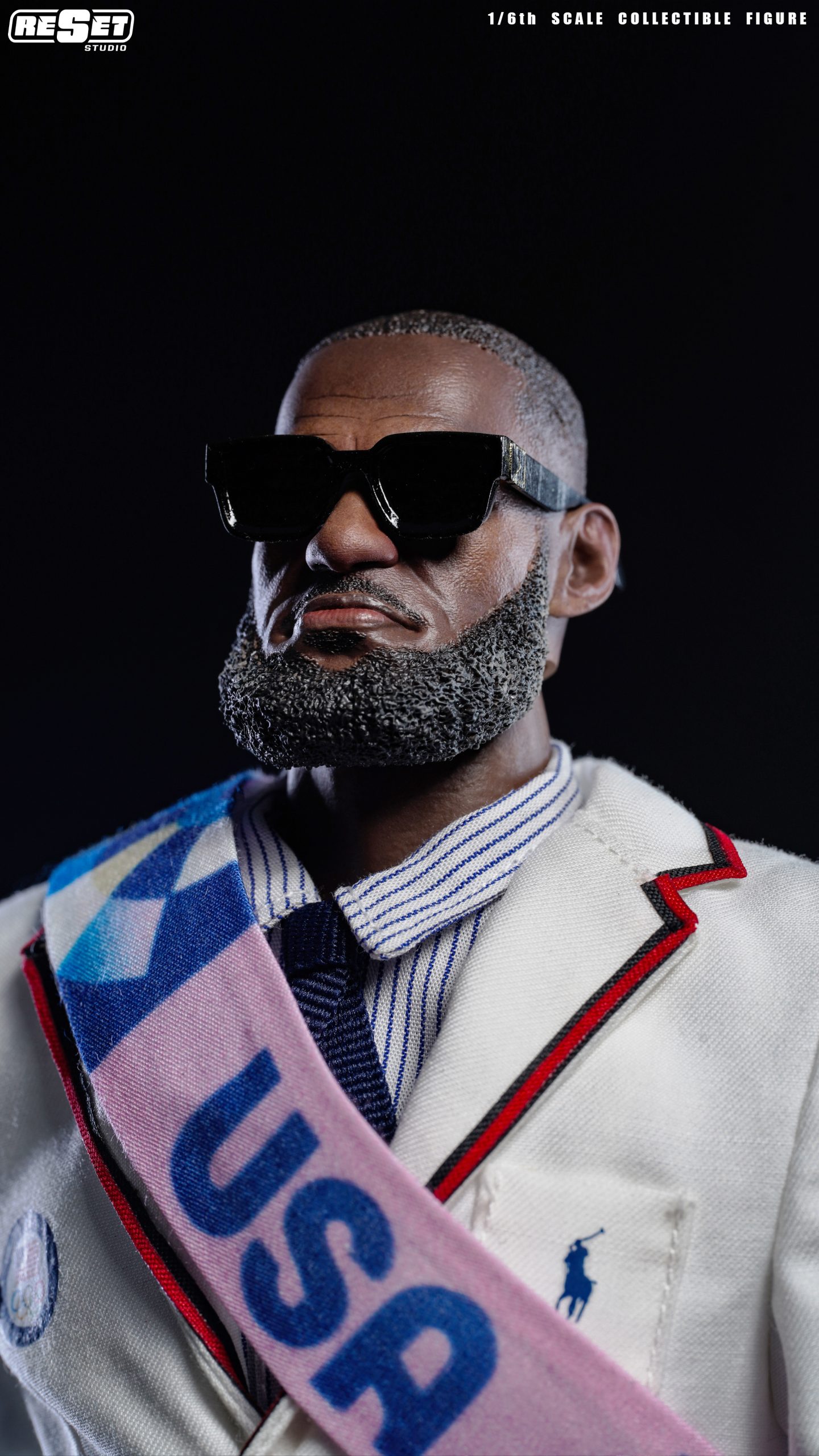 Team USA Olympics James 1/6 Collectible Action Figure Statue (GK) - Reset Studio 