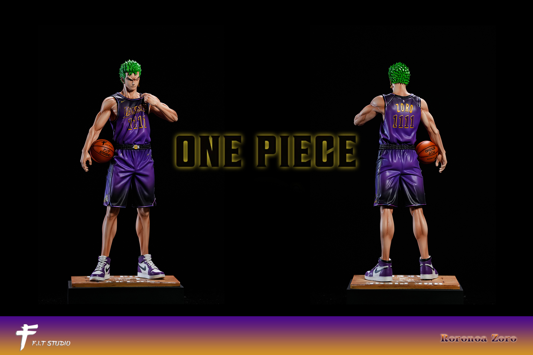 One Piece NBA All Star Series Roronoa Zoro Statue (GK) - F.I.T Studio