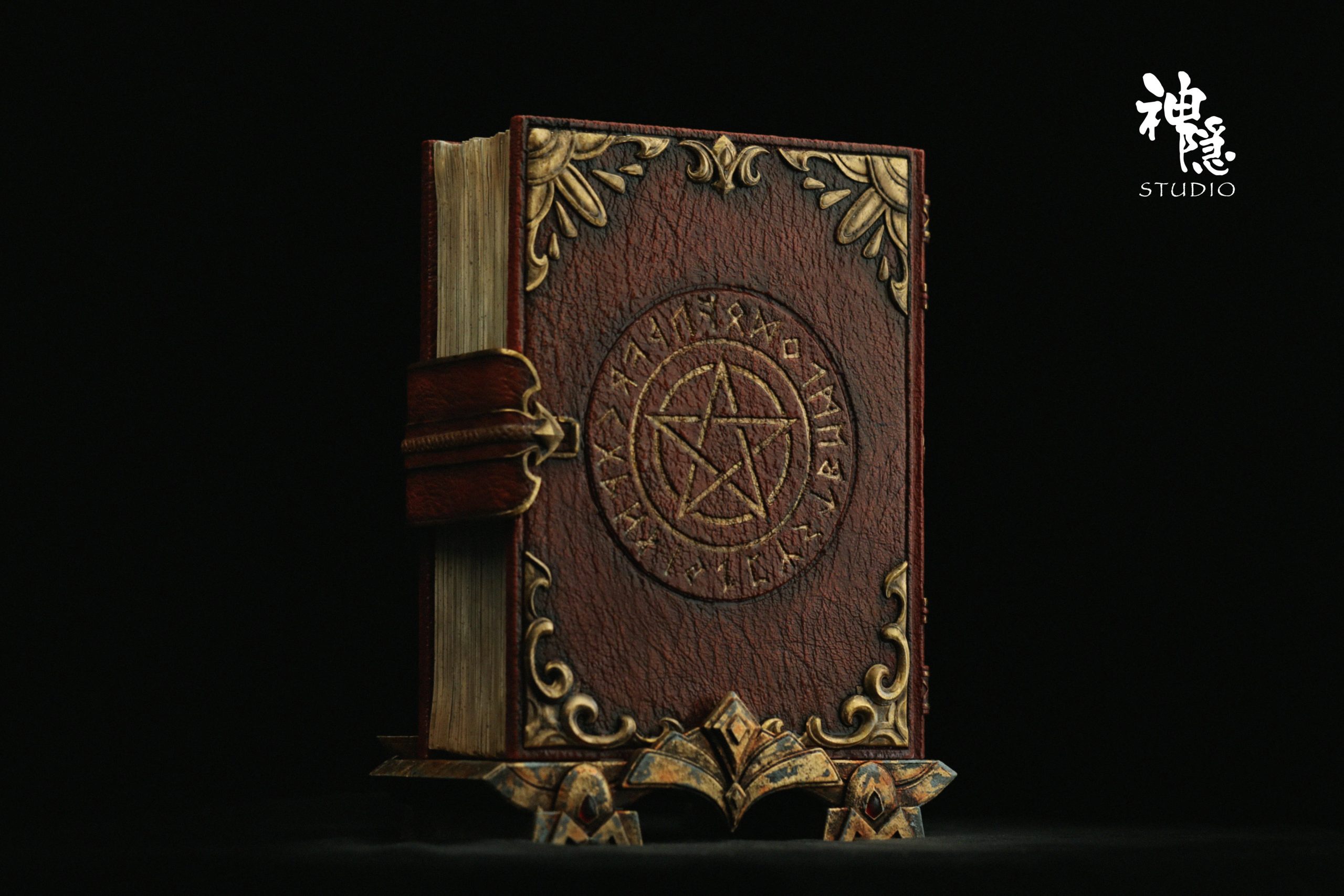 Howls Moving Castle Encounter Series The Pact Tome Calcifer Statue (GK) -Shen Yin Studio