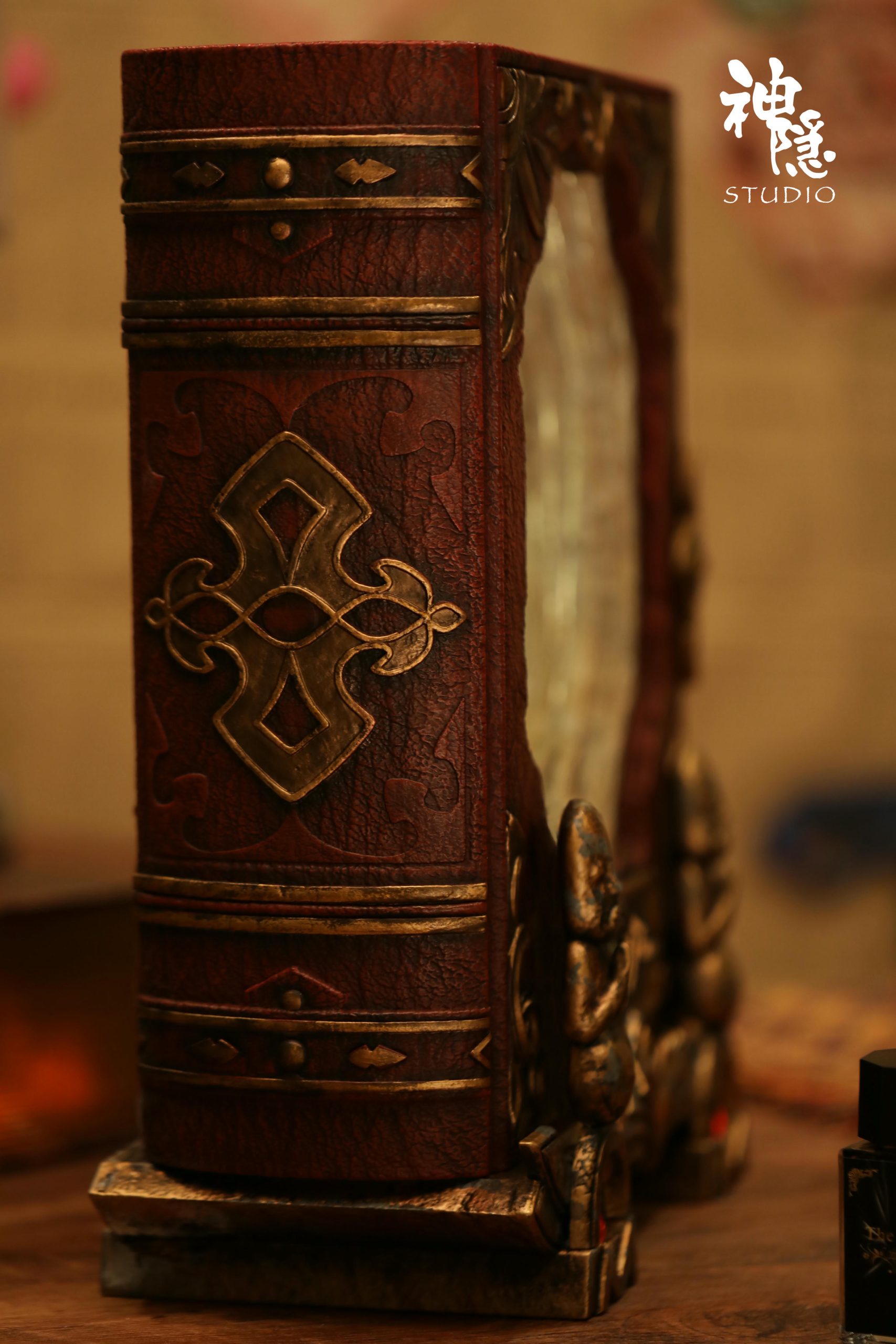 Howls Moving Castle Encounter Series The Pact Tome Calcifer Statue (GK) -Shen Yin Studio