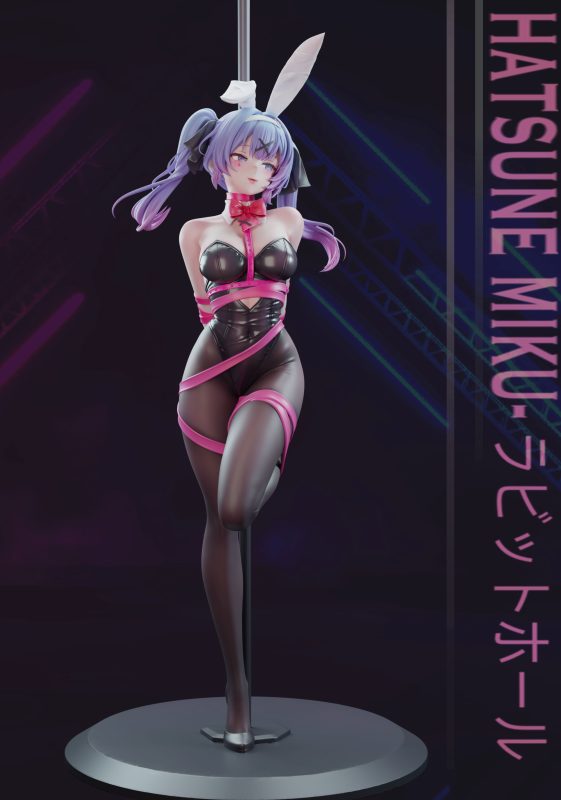 Project Sekai Hatsune Miku Bondage Rabbit Hole Statue (GK) -BGA Studio