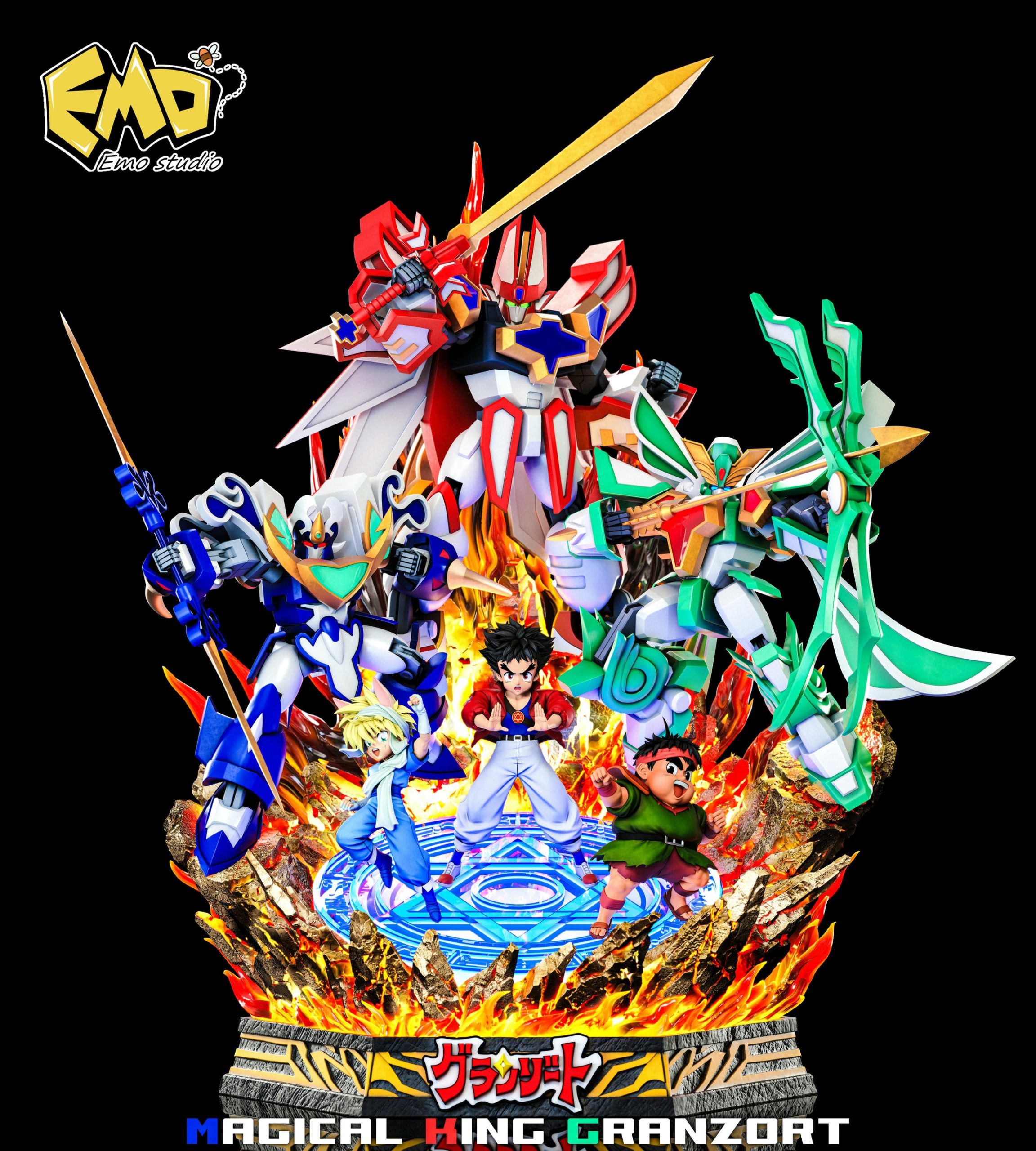 Mashin Hero Wataru Granzort Graduation Edition Statue (GK) -EMO Studio 