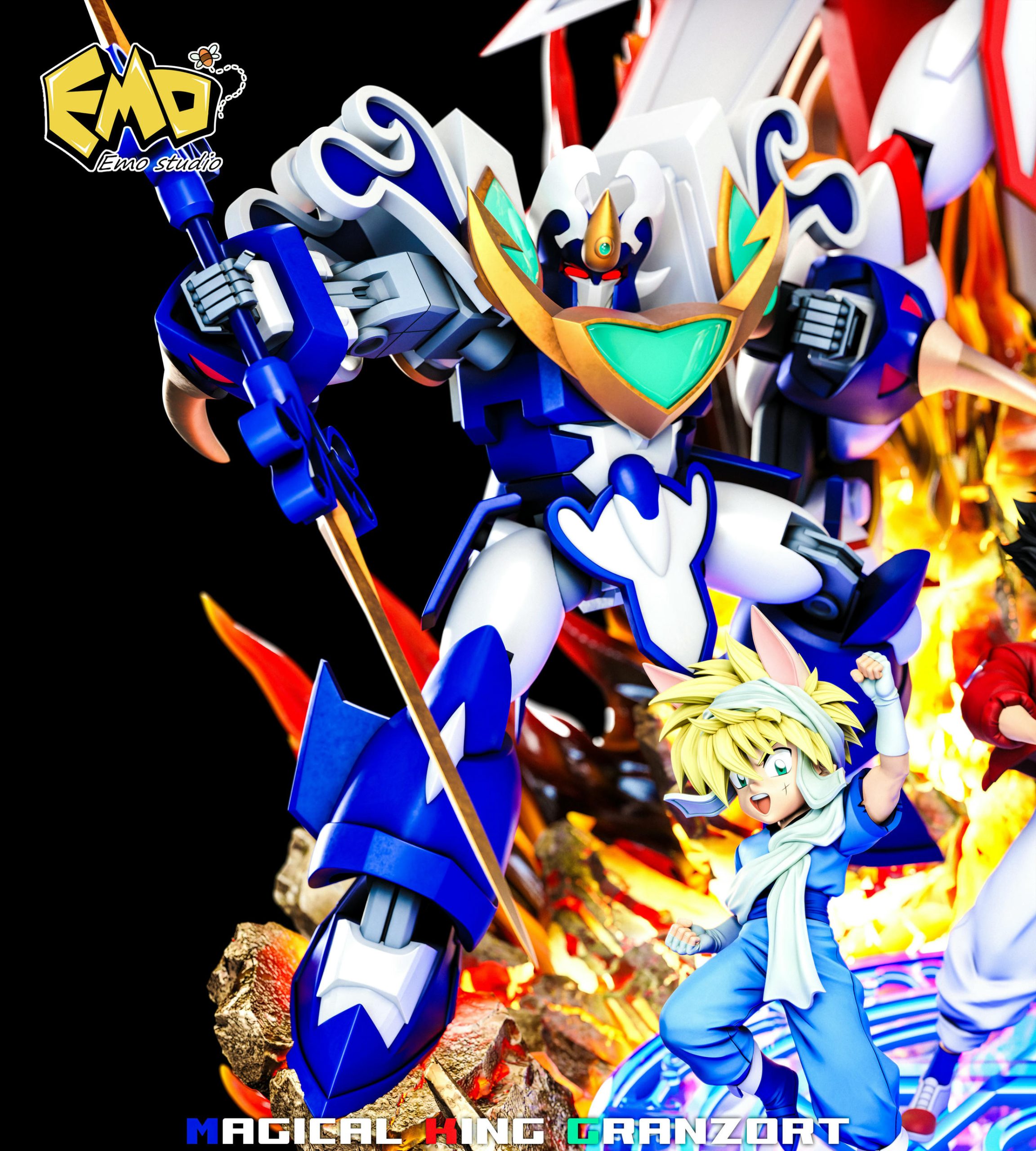 Mashin Hero Wataru Granzort Graduation Edition Statue (GK) -EMO Studio 