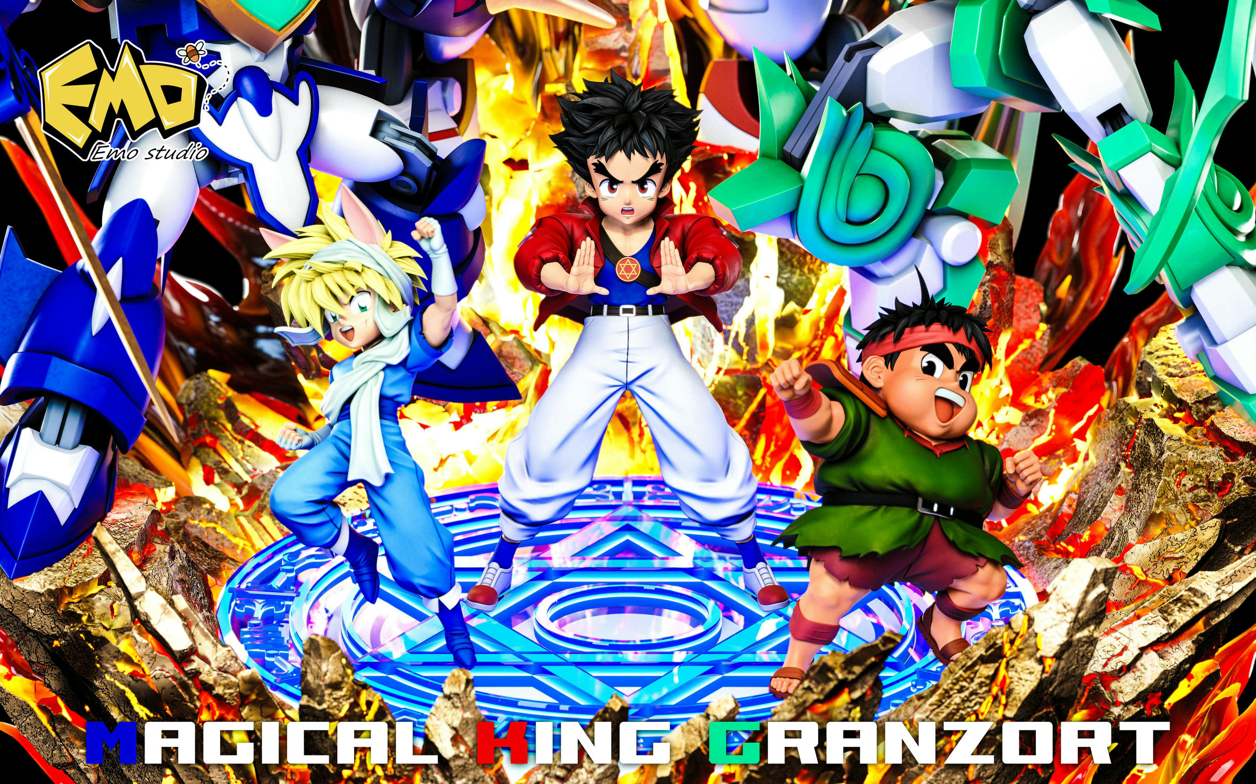 Mashin Hero Wataru Granzort Graduation Edition Statue (GK) -EMO Studio 