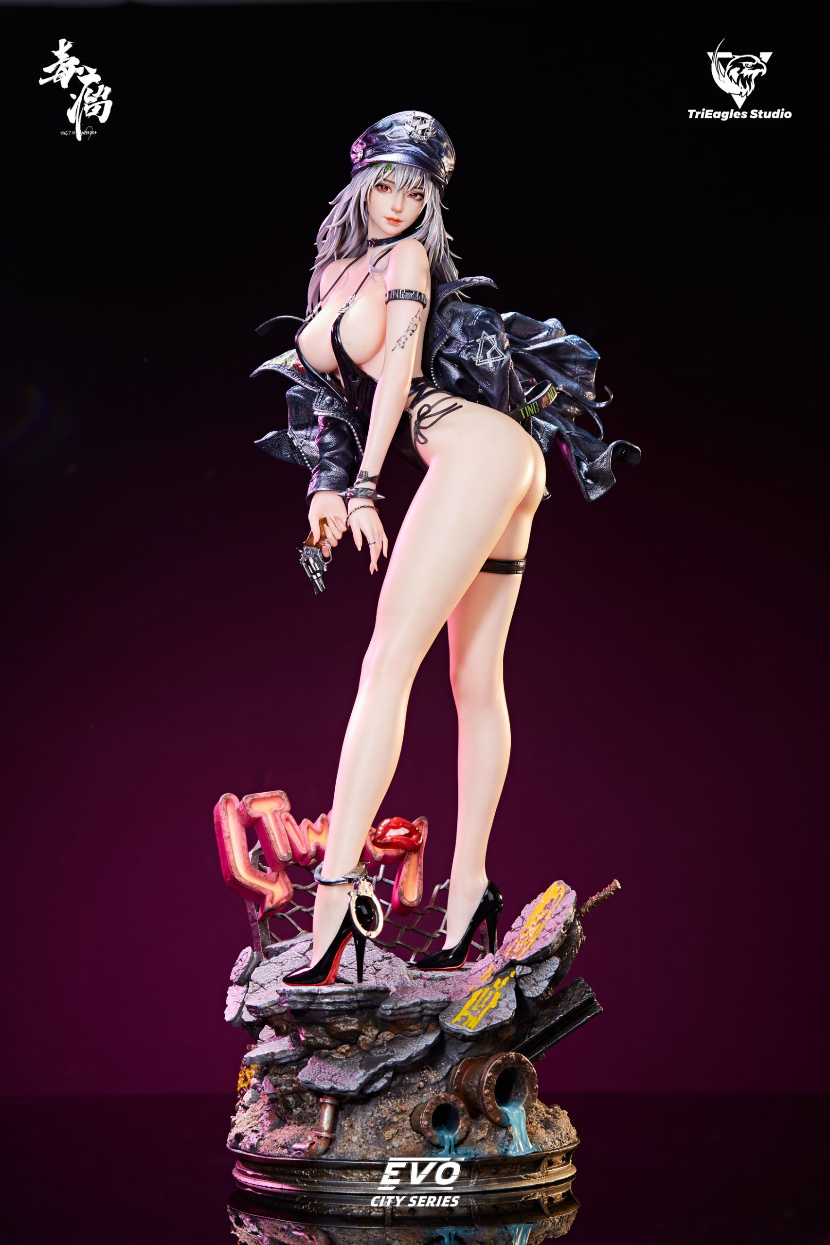 Blazing Tail (Licensed) 1/4 Scale Statue (GK) (Adult 18+)-TriEagles Studio