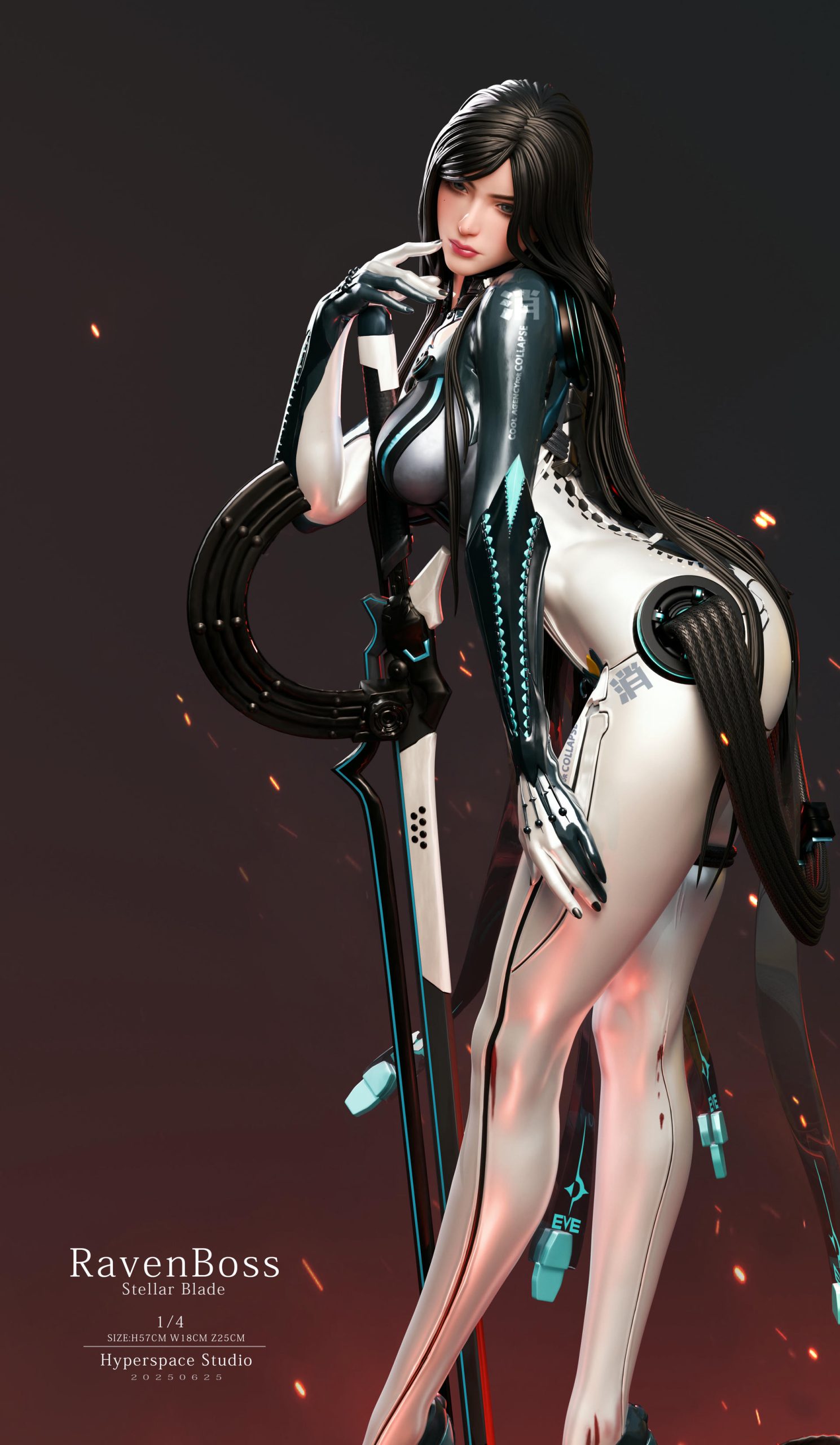 Stellar Blade Raven Boss Statue (GK) (Adult 18+)-Hyperspace Studio