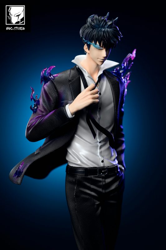Solo Leveling Shadow Monarch Sung Jin Woo in Suit Statue (GK) -Noc Studio 