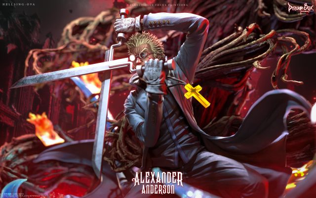Hellsing Series 02 Father Alexander Anderson Statue (GK) -Dream Box Studio