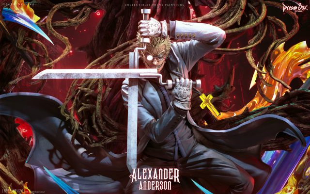 Hellsing Series 02 Father Alexander Anderson Statue (GK) -Dream Box Studio