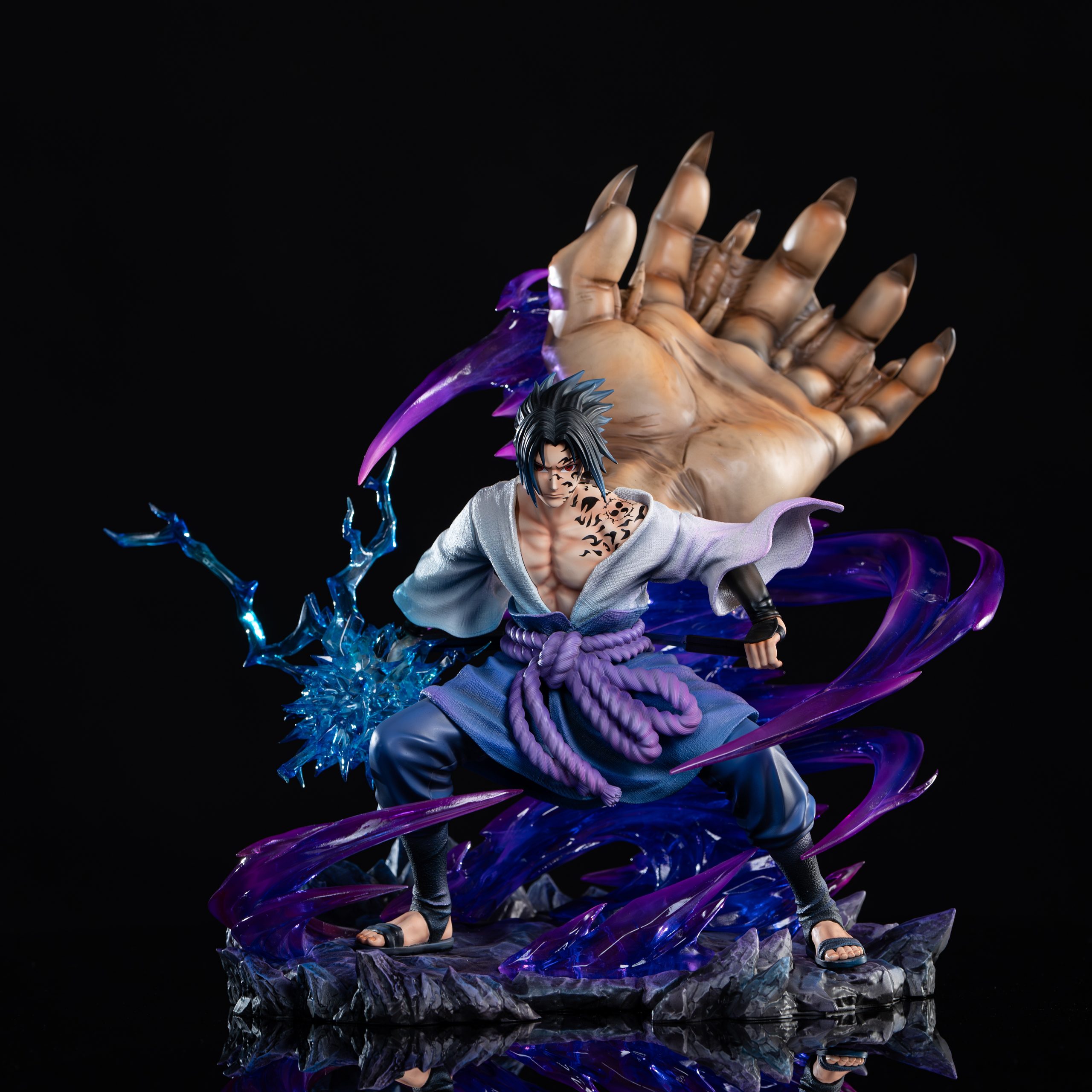 Naruto Curse Seal Sasuke Statue (GK) -YR Studio 