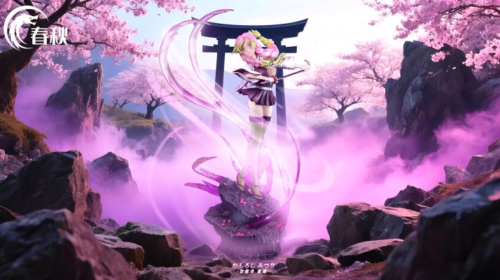 Demon Slayer Love Hashira Mitsuri Kanroji Statue (GK) -Chun Qiu Studio