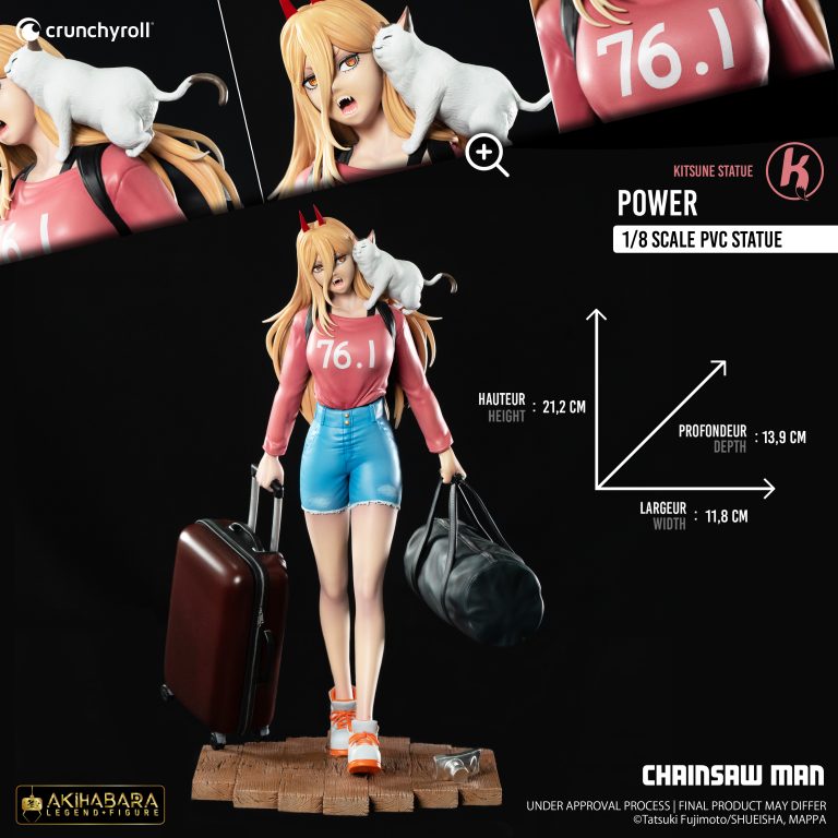 Chainsaw Man Power 1/8 Scale Official PVC Figure (Licensed) Statue (GK) -Kitsune Statue Studio