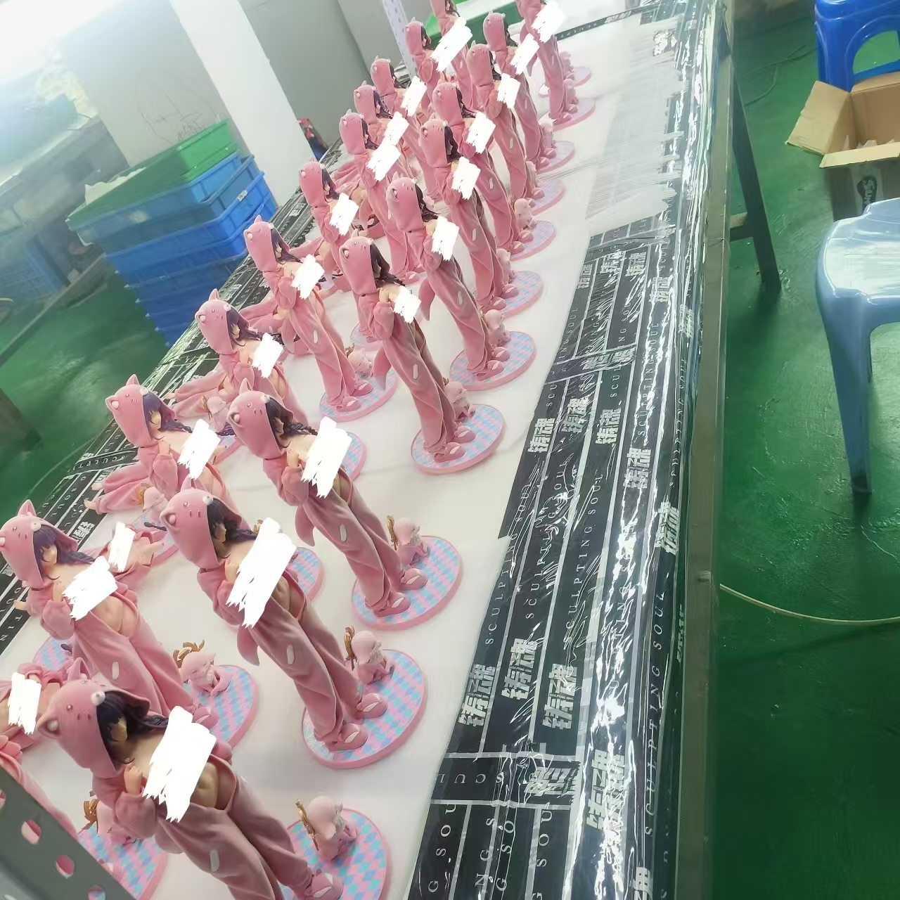 In stock -Genshin Impact-Pajamas Ver Raiden Shogun & Fox Form Yae Miko 1/6Statue (GK) (Adult 18+)-BaiTuTang Studios -KWII-GK