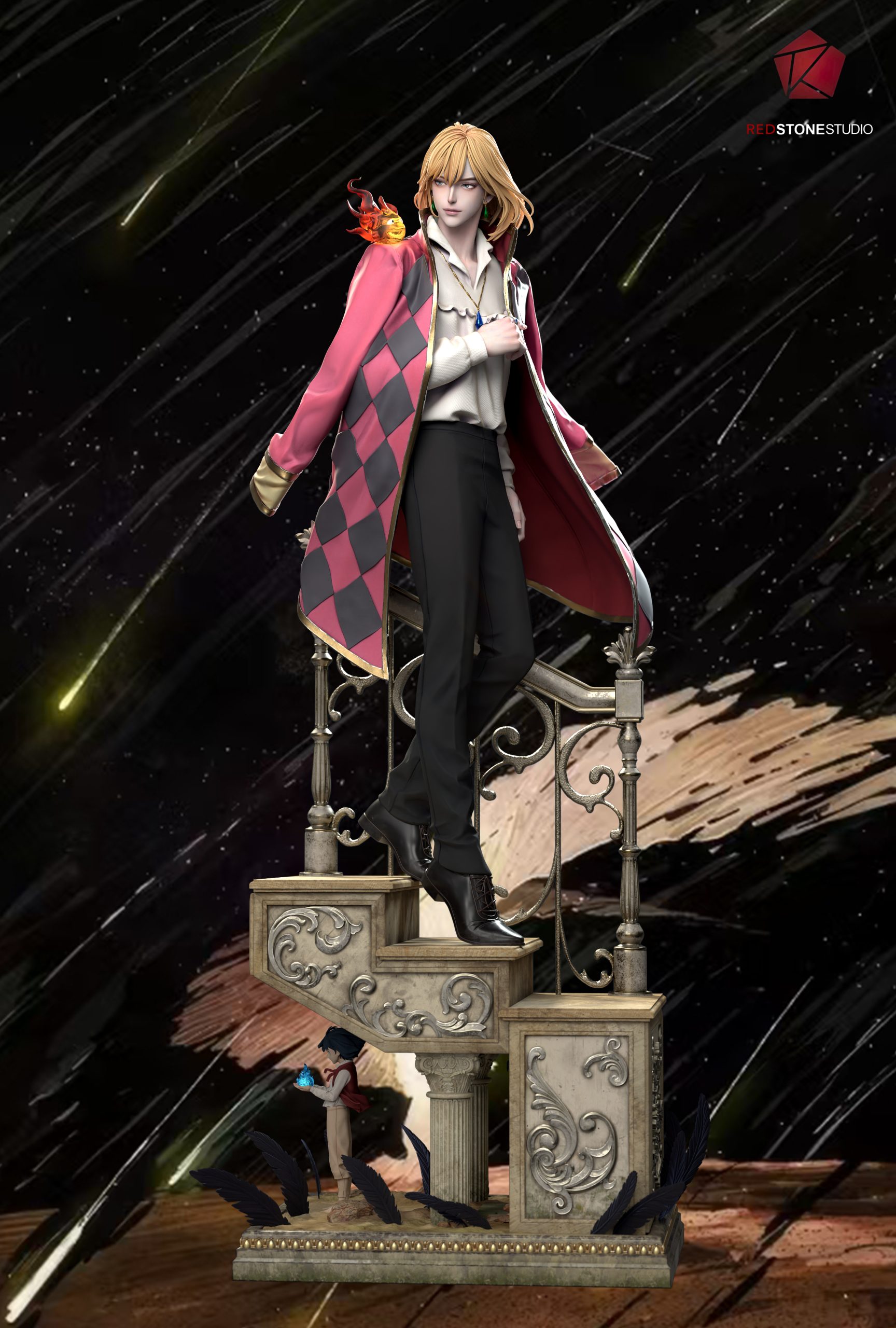 Howls Moving Castle Artist Series Howls Moving Castle Statue (GK) -Red Stone Studio