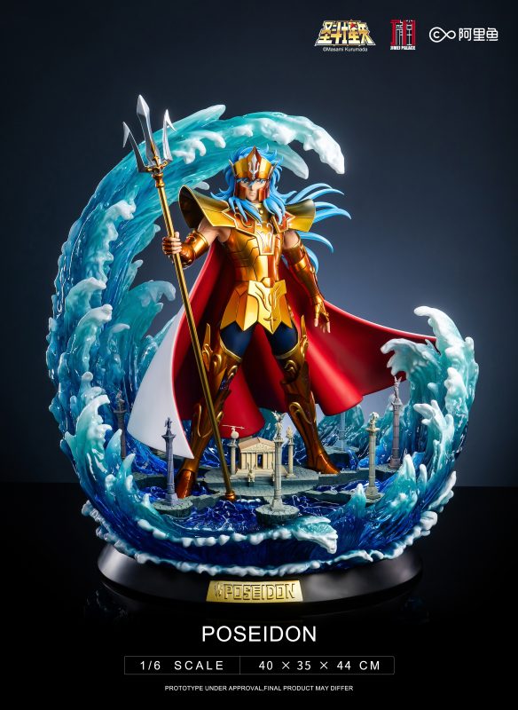 Saint Seiya God of the Seas Poseidon (Licensed) Statue (GK) -JIMEI PALACE Studio