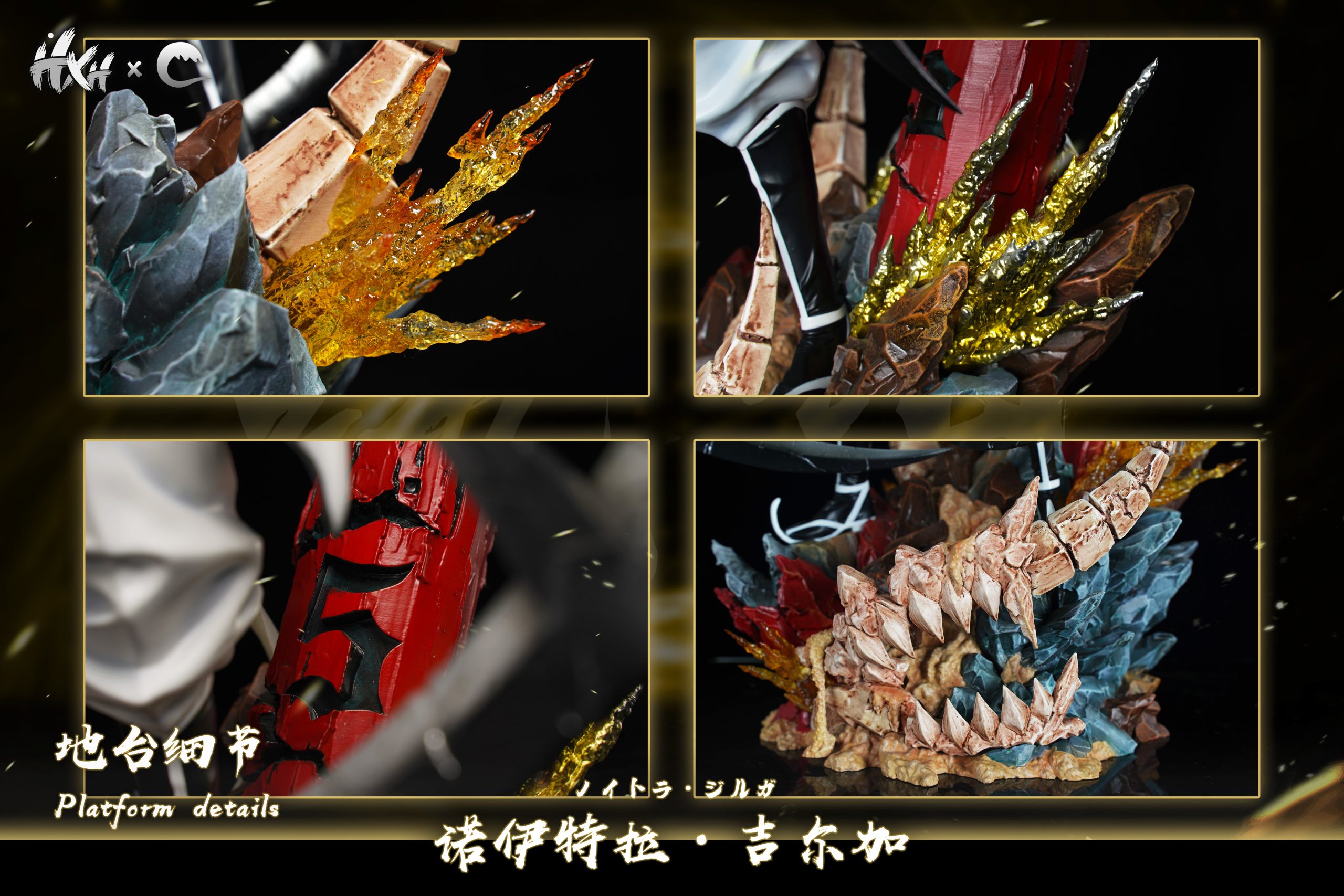 BLEACH Espada Resurrection Series #3 Nnoitora Gilga Statue (GK)-CHENG Studio 