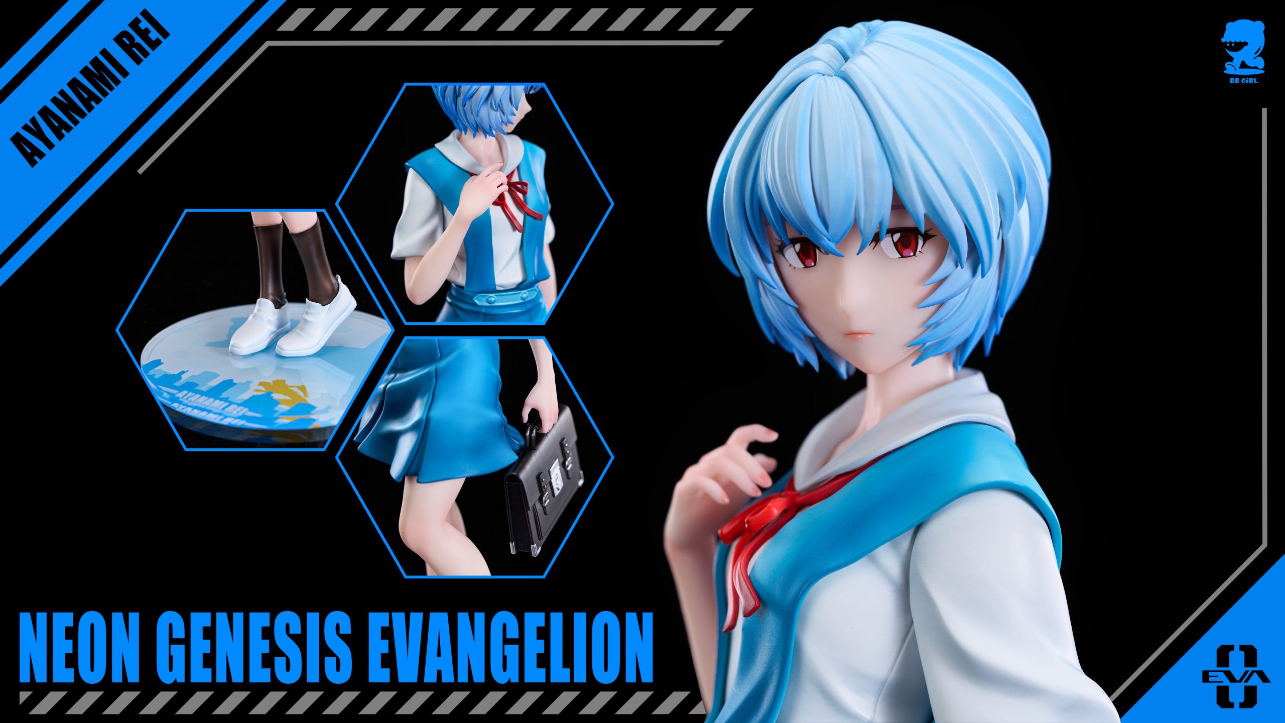 Neon Genesis Evangelion Rei Ayanami Statue (GK) -BB Girl Studio