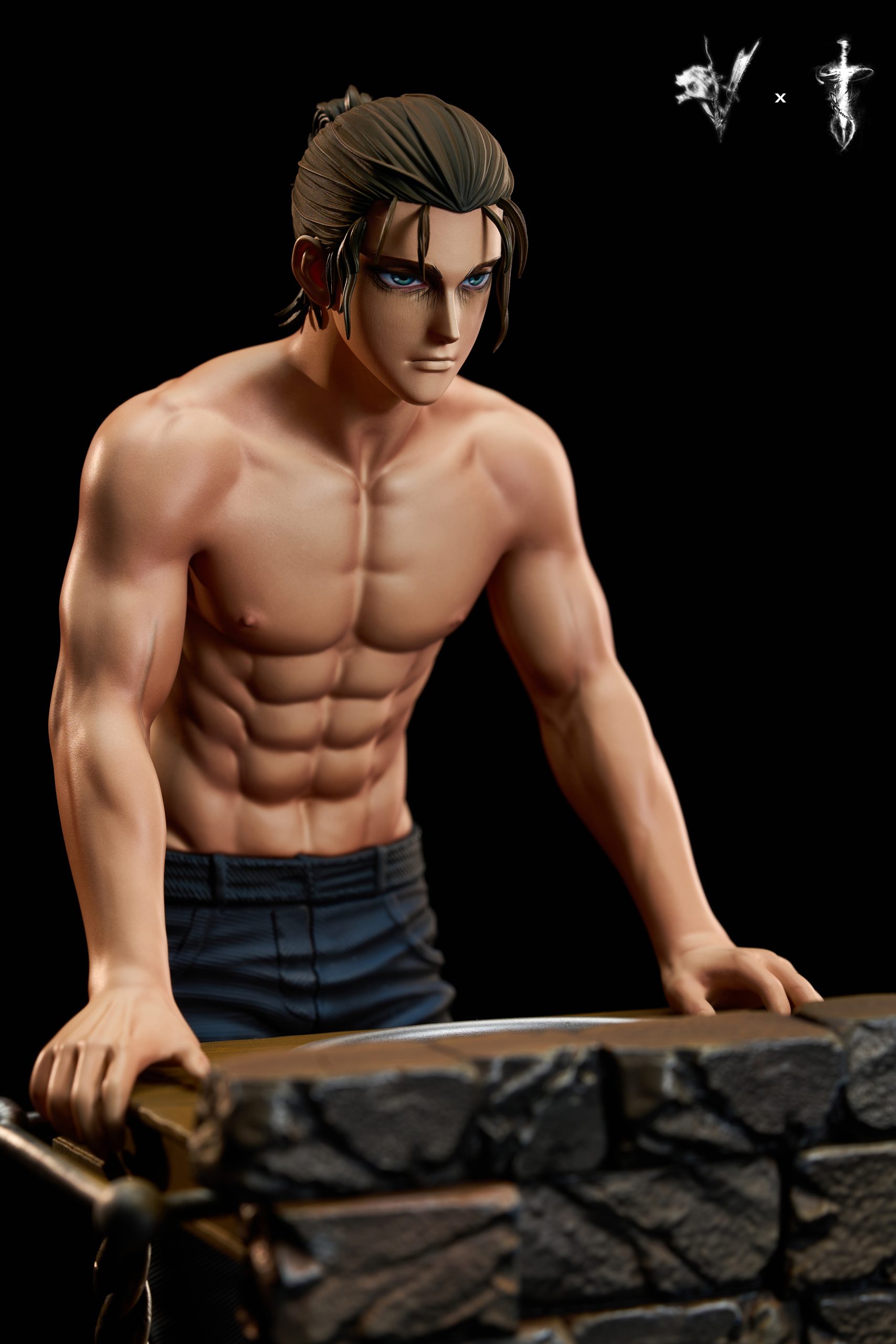 Attack On Titan Famous Scene Series Mirror Eren Statue (GK)-Coordinate Studio & Damocles Studio-KWII-GK
