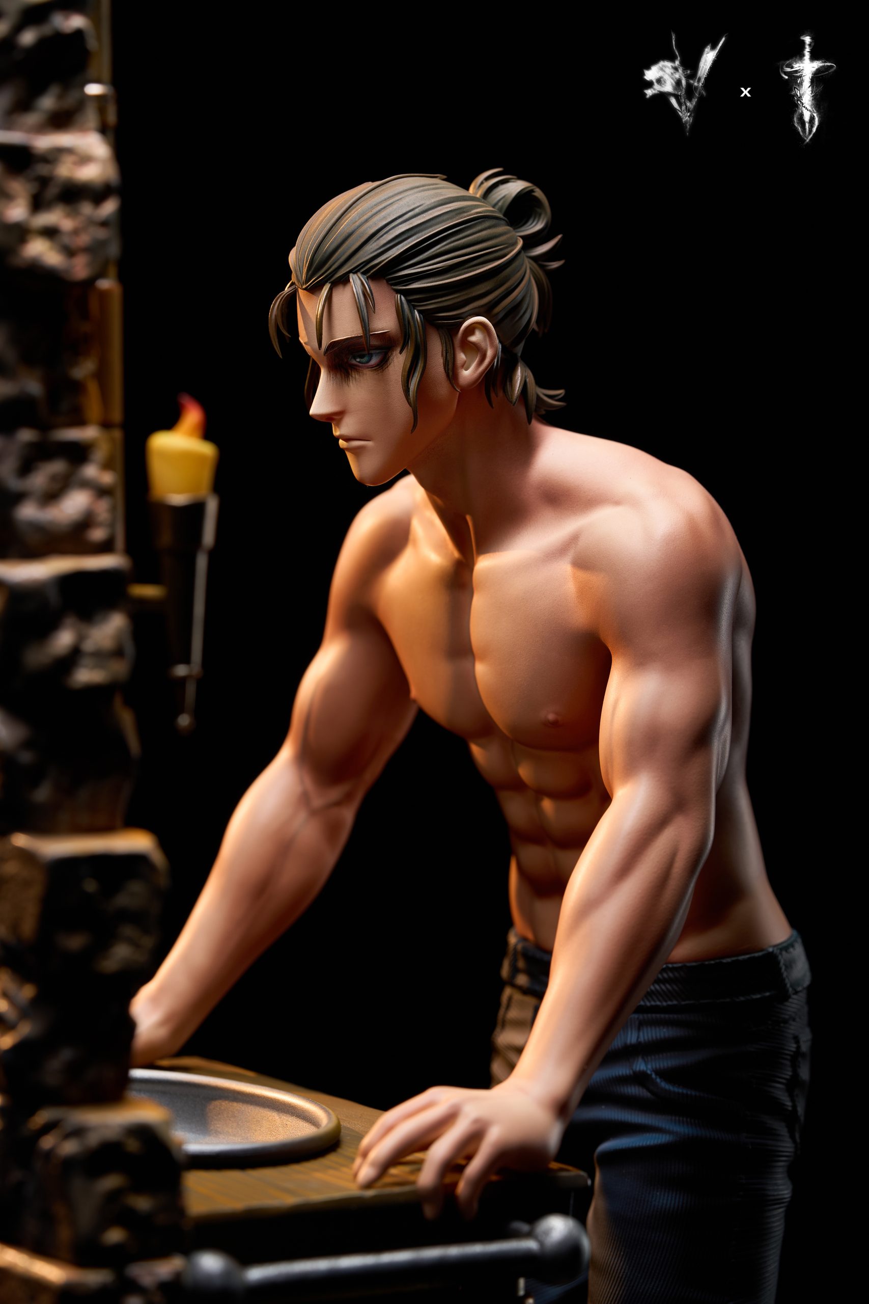 Attack On Titan Famous Scene Series Mirror Eren Statue (GK)-Coordinate Studio & Damocles Studio-KWII-GK