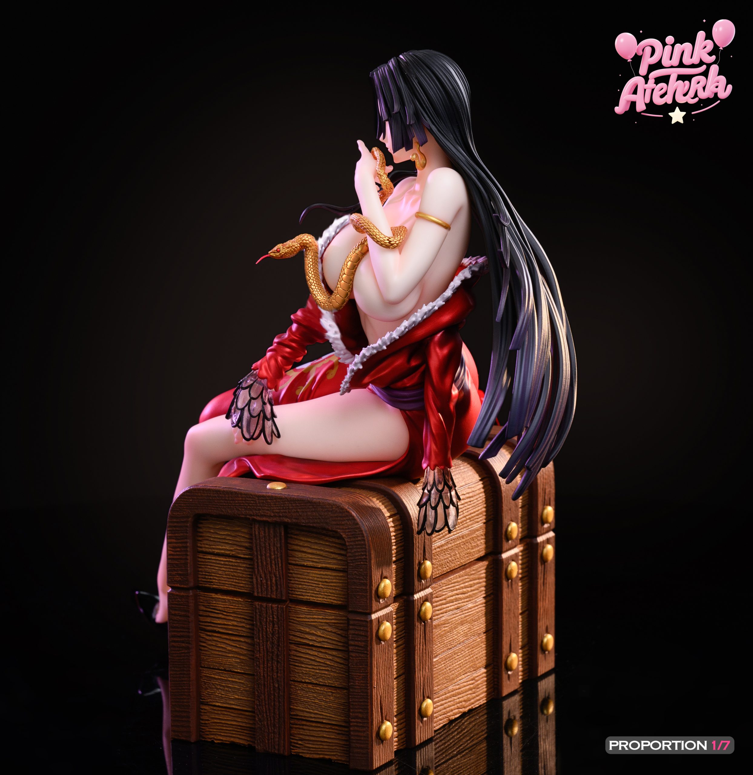 One Piece 01 Sitting Snake Queen Statue(GK)(Adult 18+) -Aetheria Studio 