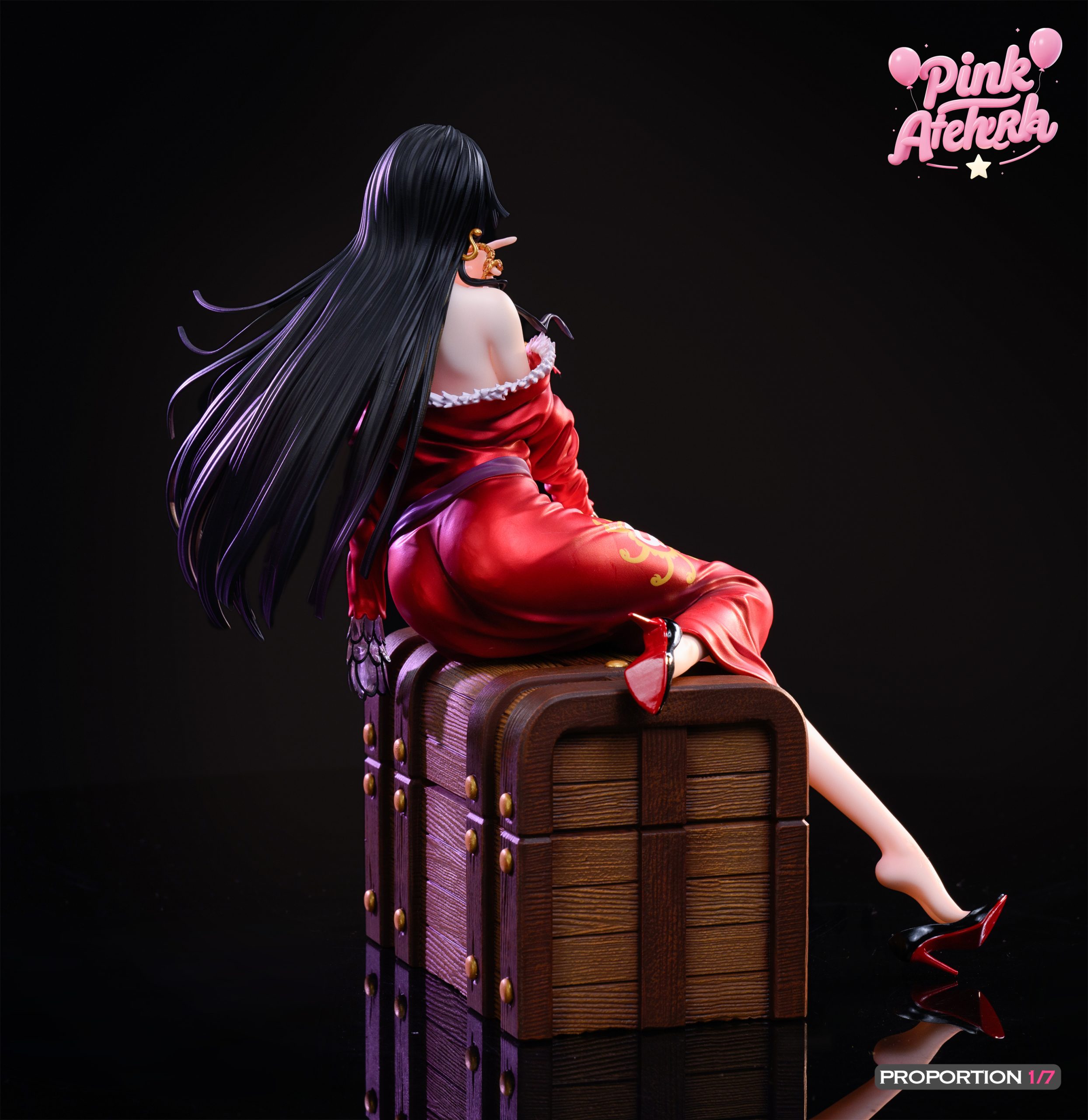 One Piece 01 Sitting Snake Queen Statue(GK)(Adult 18+) -Aetheria Studio 