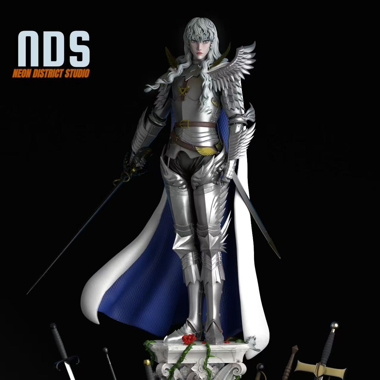 Berserk 1/4 GRIFFITH Statue (GK)-Neon District Studio