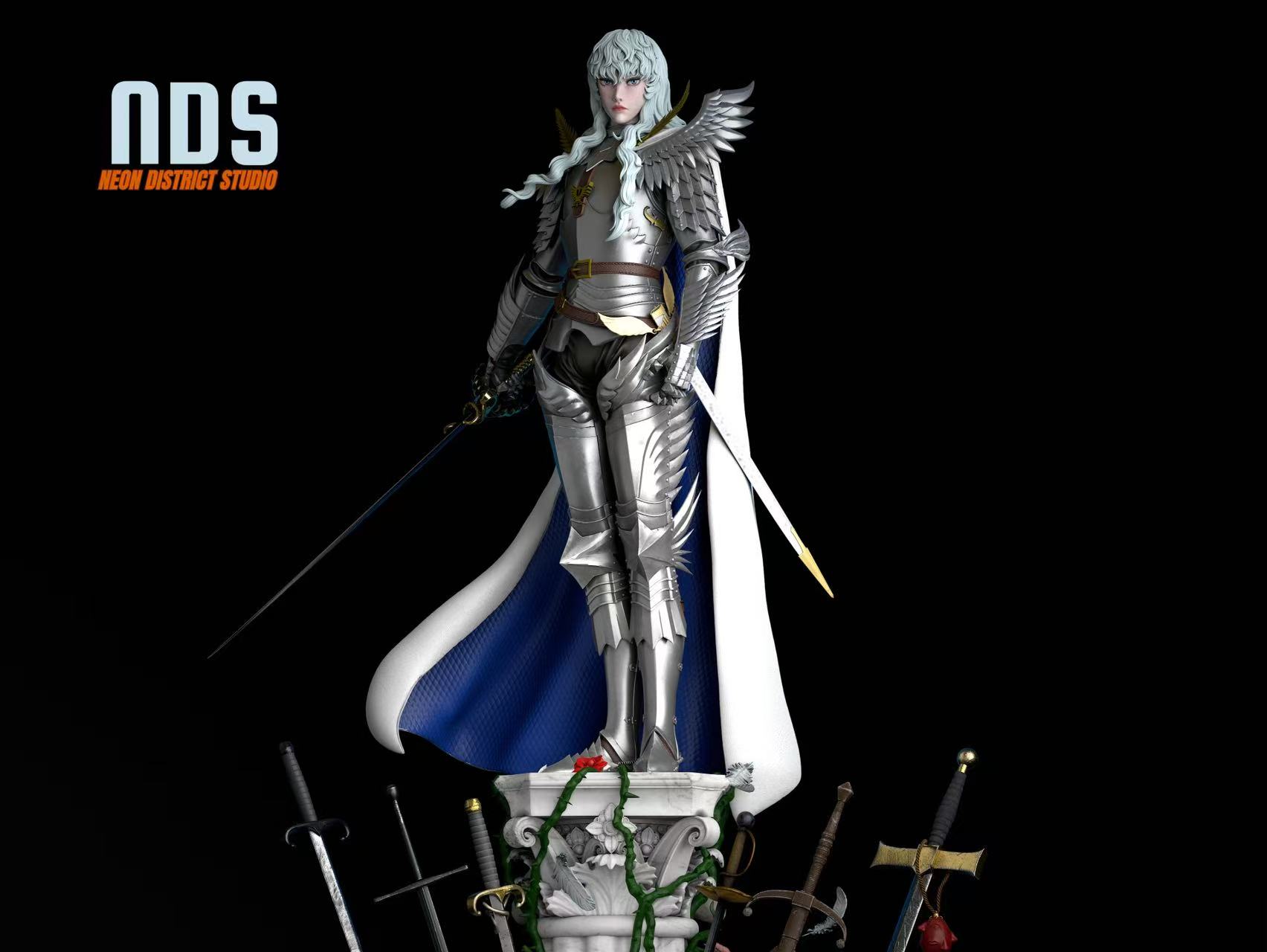 Berserk 1/4 GRIFFITH Statue (GK)-Neon District Studio