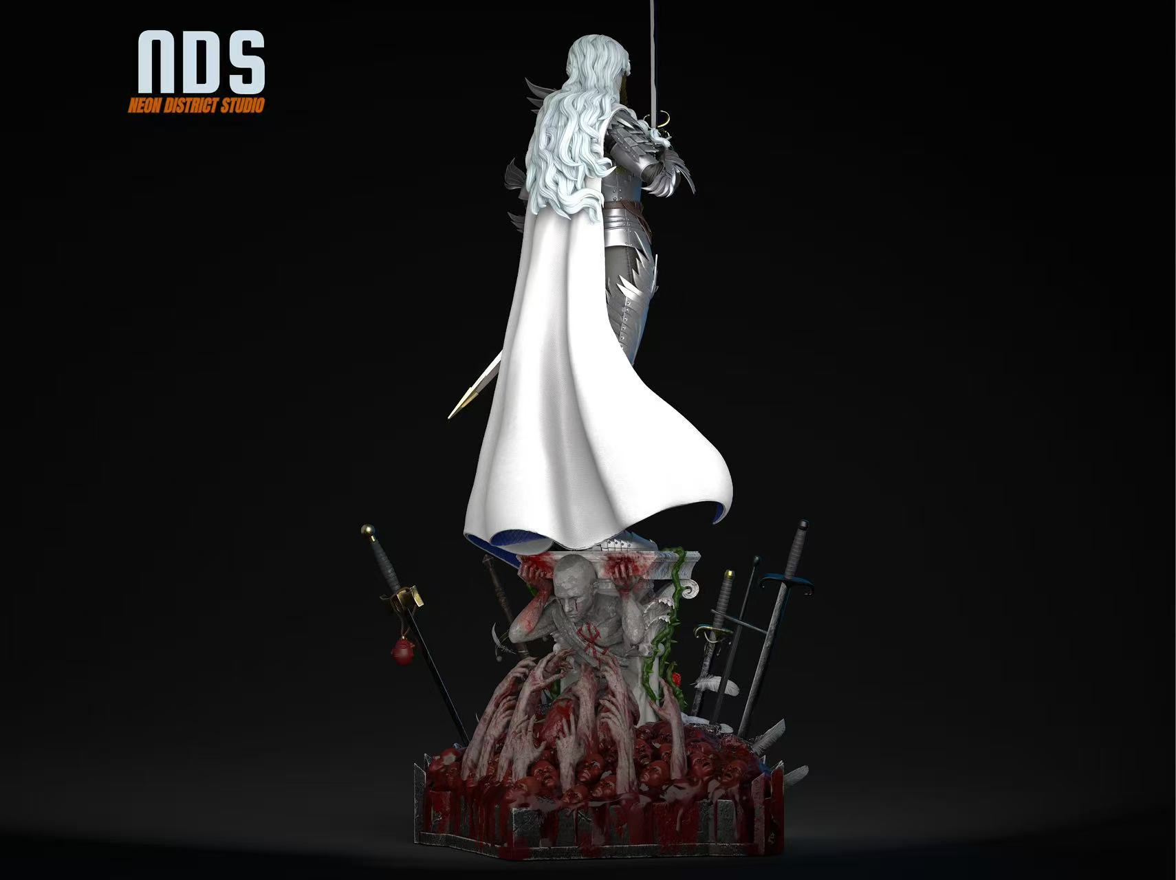 Berserk 1/4 GRIFFITH Statue (GK)-Neon District Studio