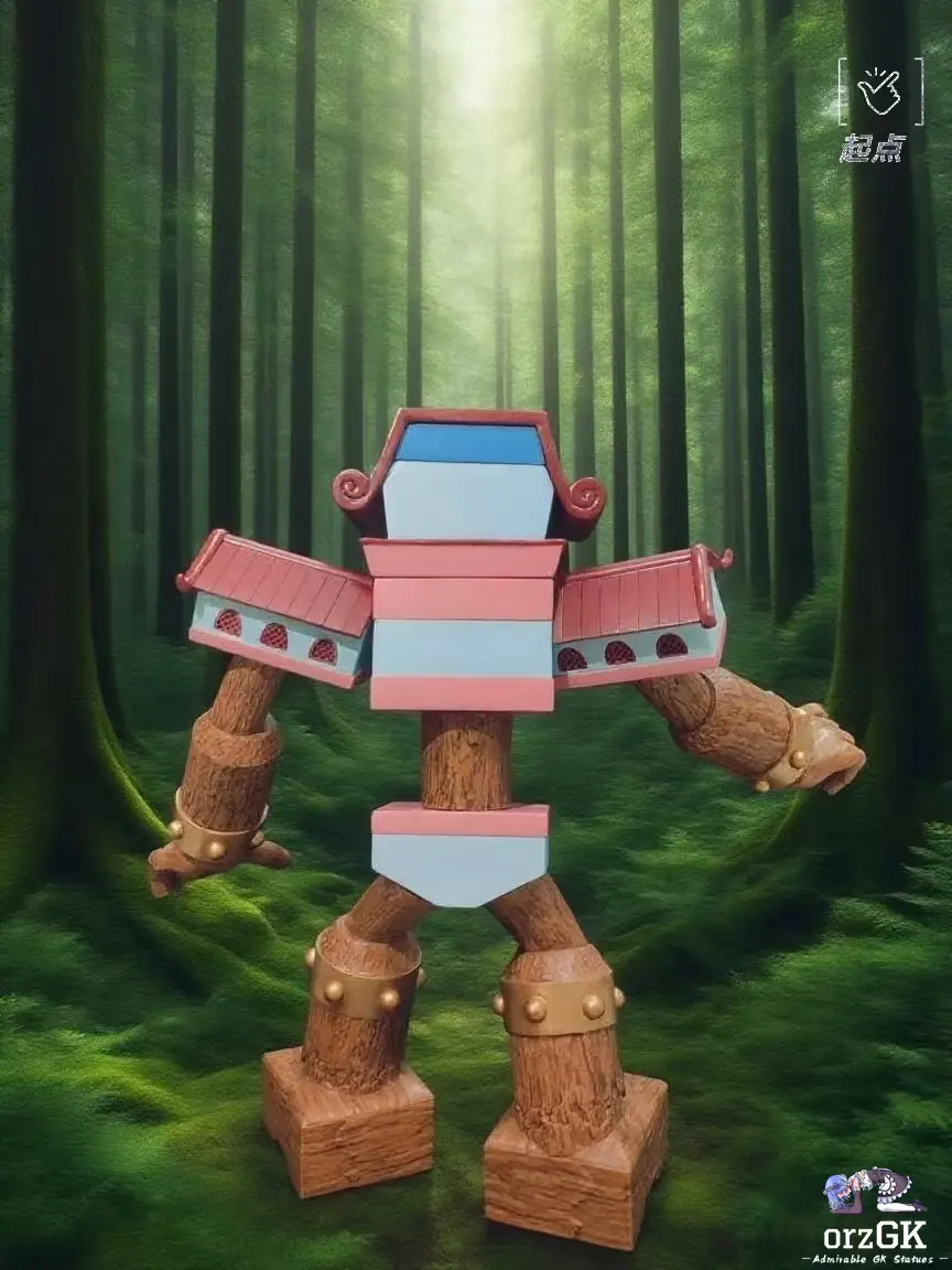 Digimon KyodaiMokujin Pinochimon House Statue (GK)-QiDian Studio