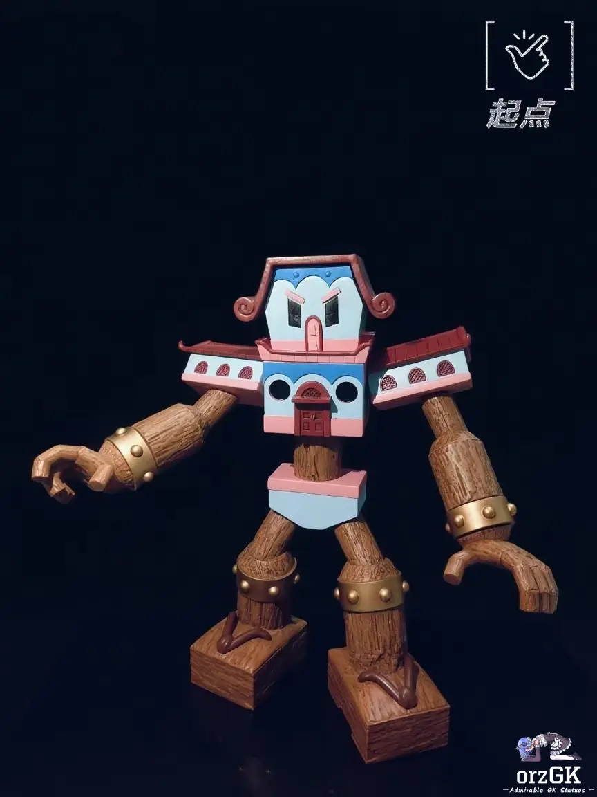 Digimon KyodaiMokujin Pinochimon House Statue (GK)-QiDian Studio