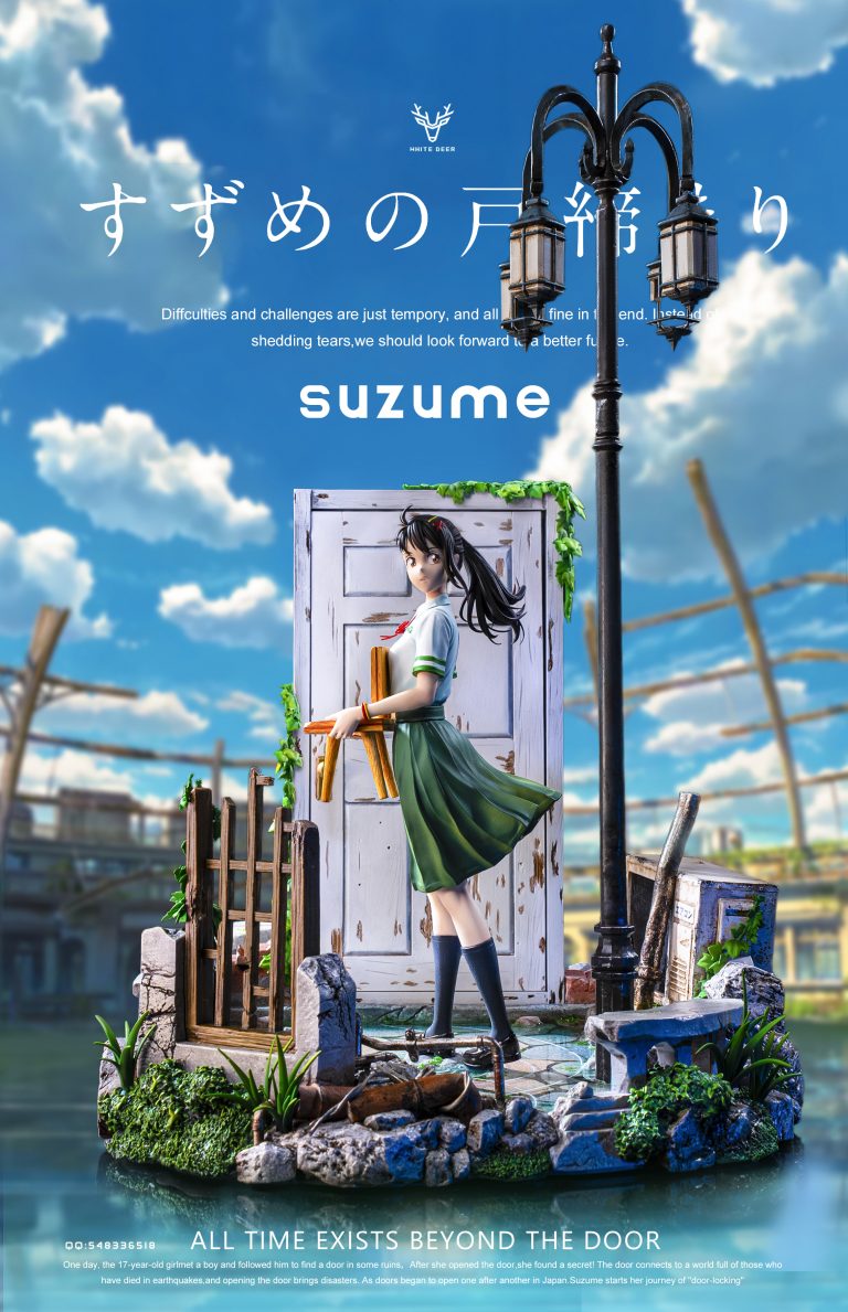 Suzume Statue (GK)-White Deer Studio