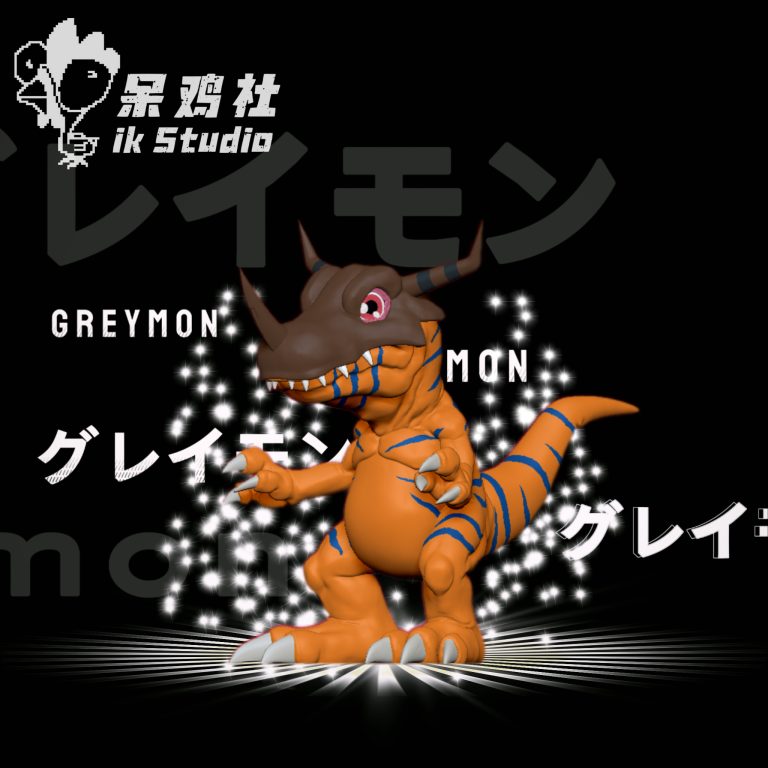Digimon Greymon Statue (GK)-IK Studio